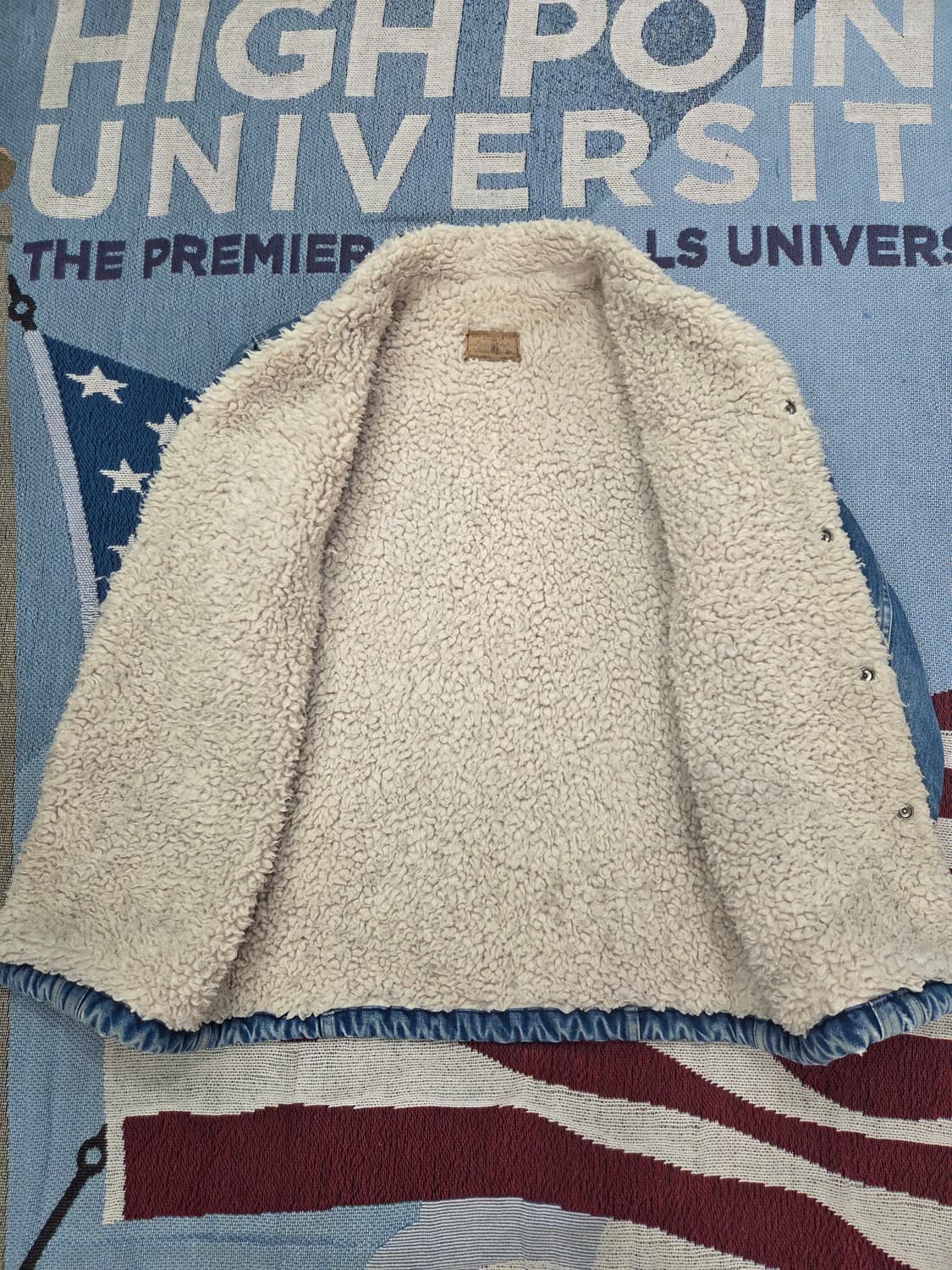 80's Levi's 71605 sherpa trucker 상품이미지4