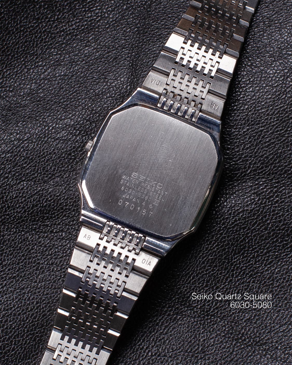 세이코 쿼츠 스퀘어, 6030-5080 빈티지 시계 상품이미지5