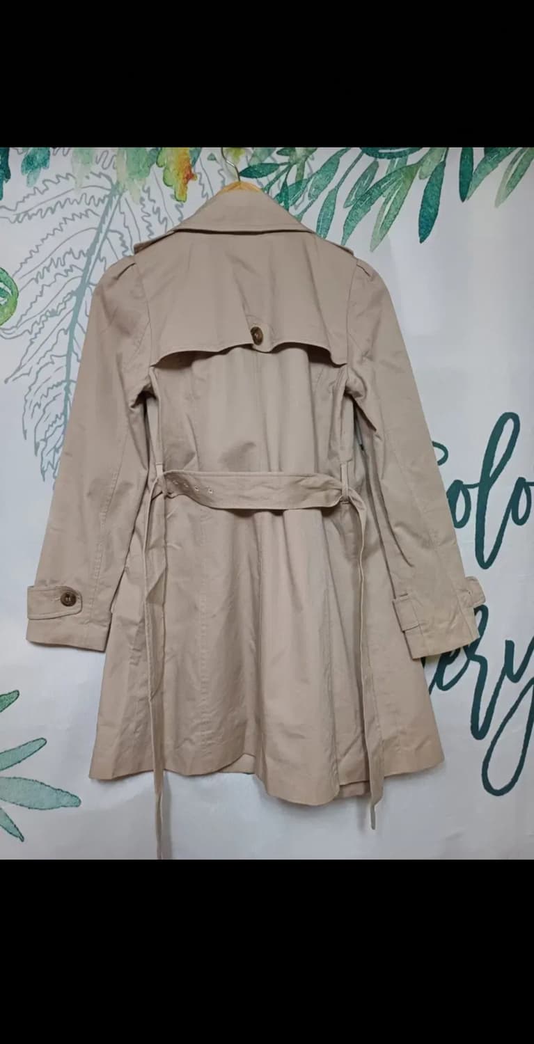 플라스틱 아일랜드 하프 트렌치 코트 자켓  상품이미지6