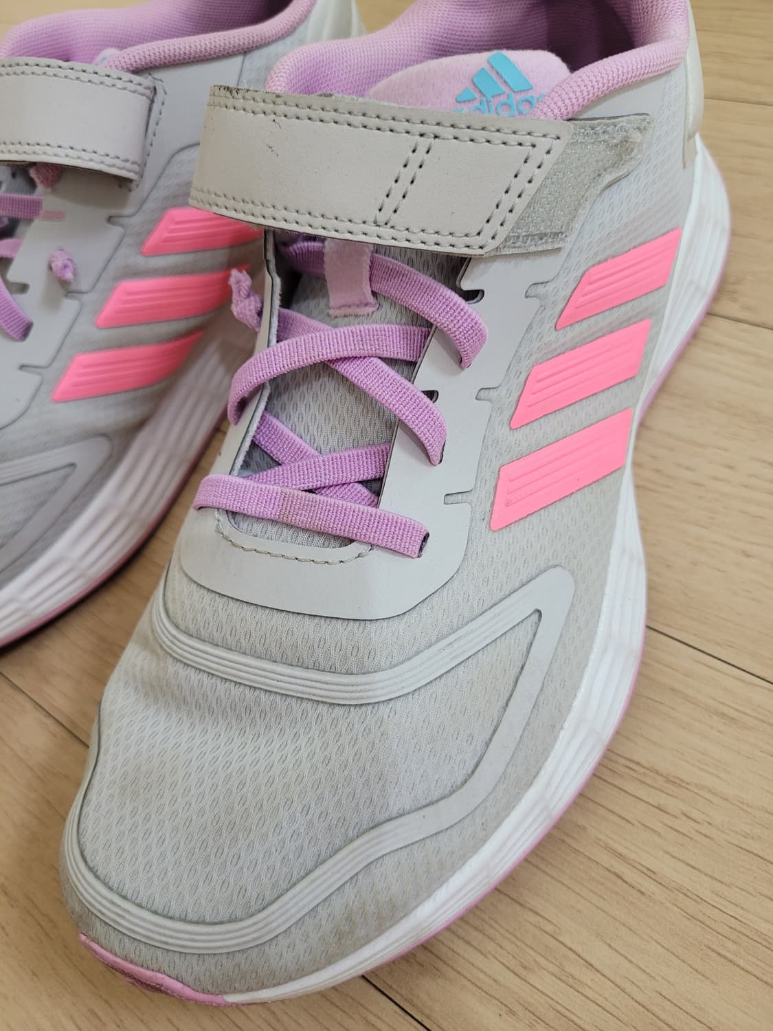 아디다스 Adidas 키즈 운동화 240 핑크 상품이미지6