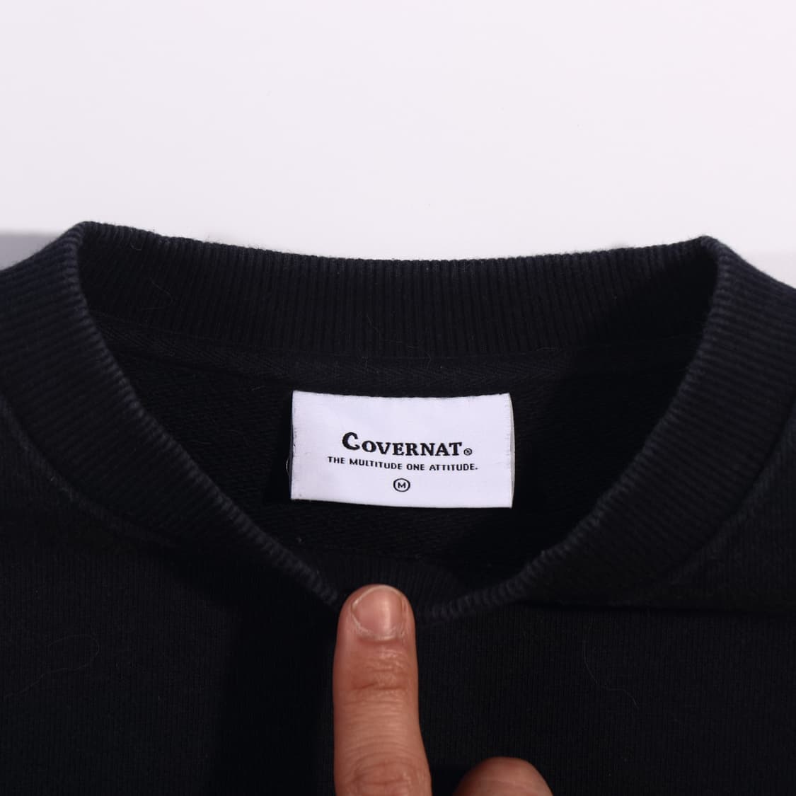 커버낫 로고 맨투맨 B212 상품이미지2