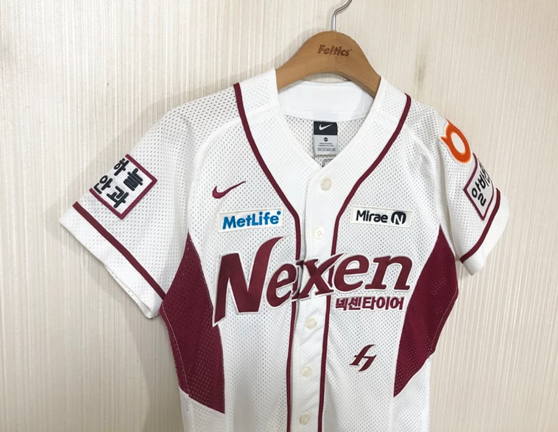 KBO 나이키 넥센(키움)히어로즈 홈유니폼 XXS(80) #14 서건창 상품이미지5