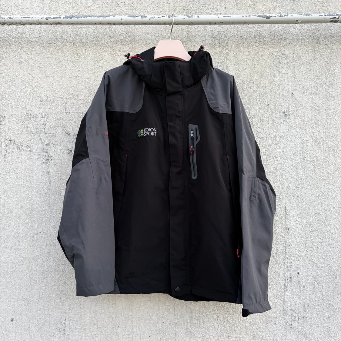 XL)코오롱 텍티니컬 투웨이 바람막이 자켓 상품이미지1