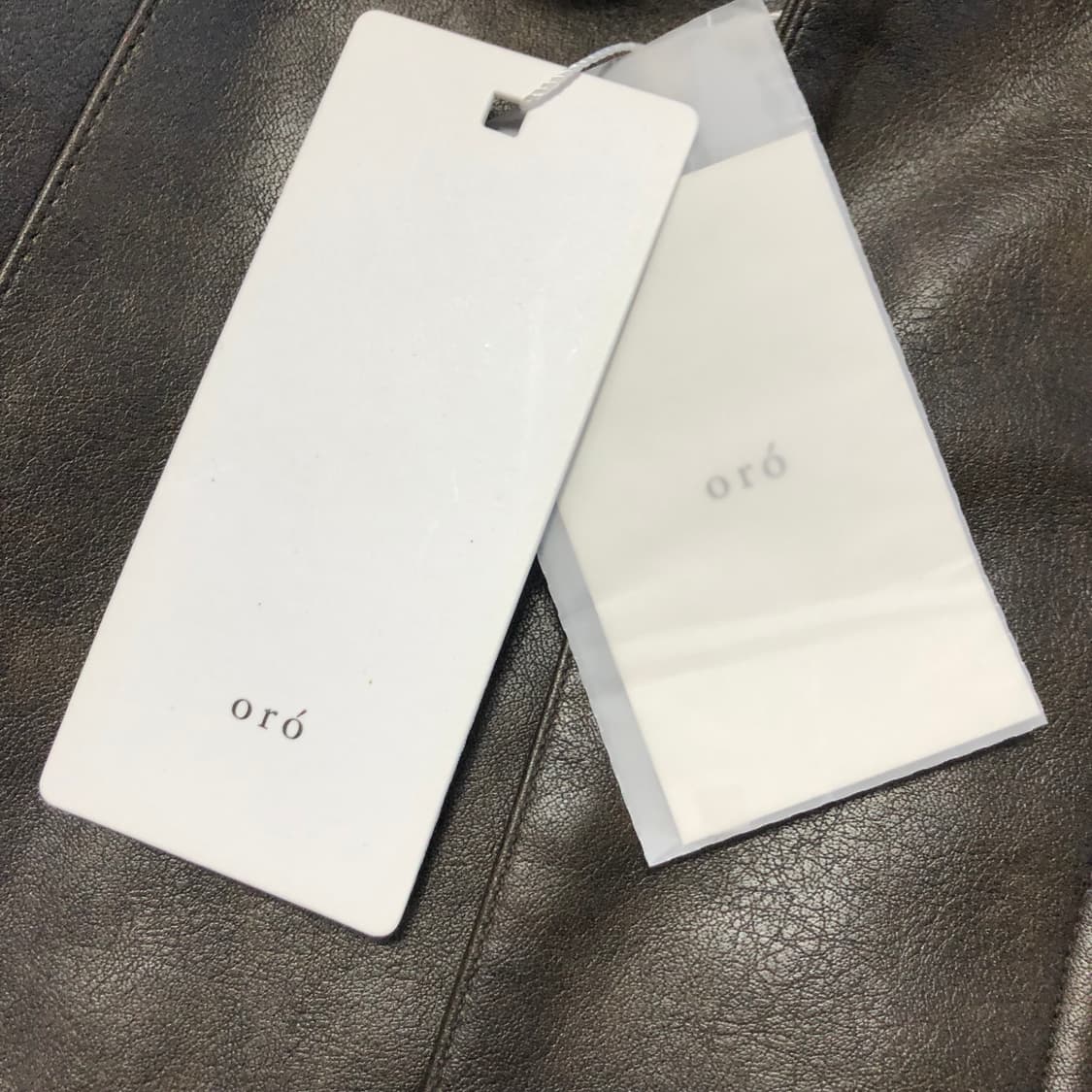 오로 레더자켓 상품이미지4