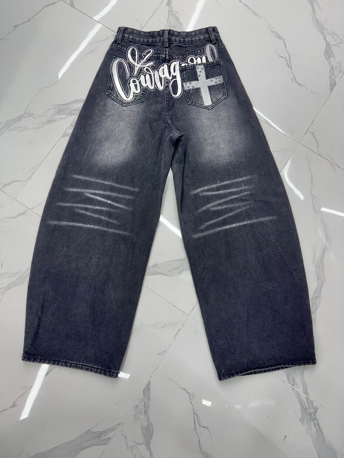 •japanese vintage 자수 벌룬팬츠 상품이미지2