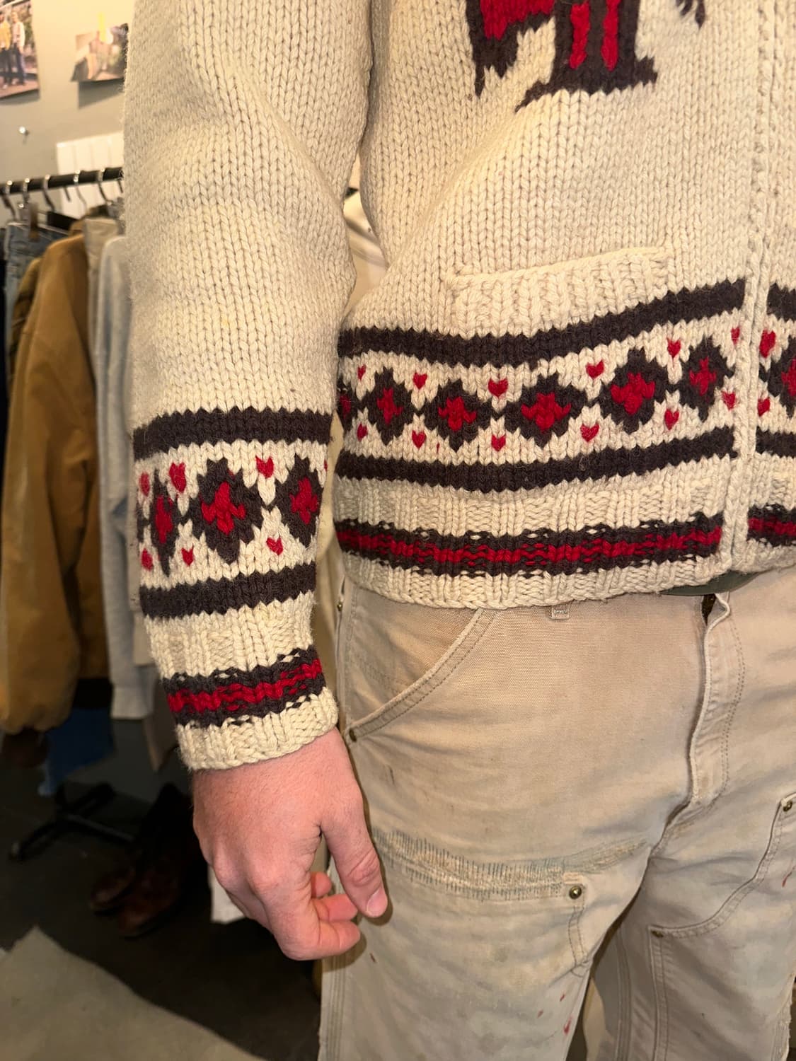 90’s American Cowichan thunder bird JK 상품이미지7