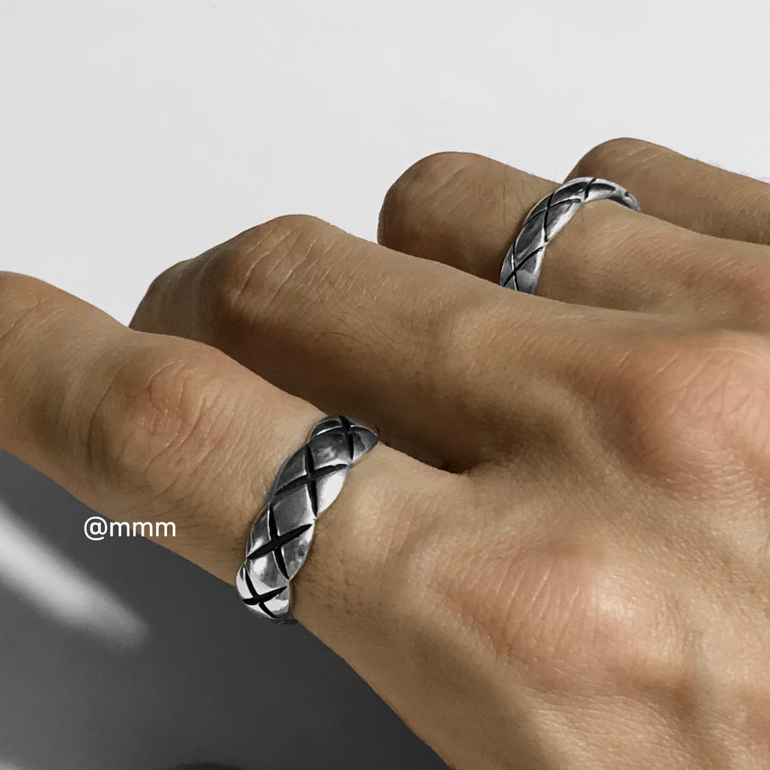 크러쉬 엠보1 반지 오픈링 상품이미지7