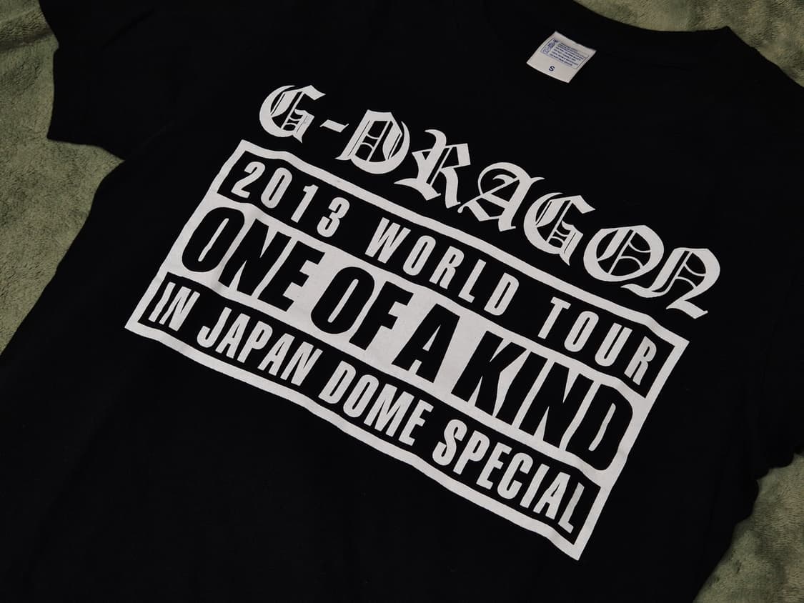 지드래곤 월드투어 스태프 반팔 티셔츠 크롬하츠 상품이미지1