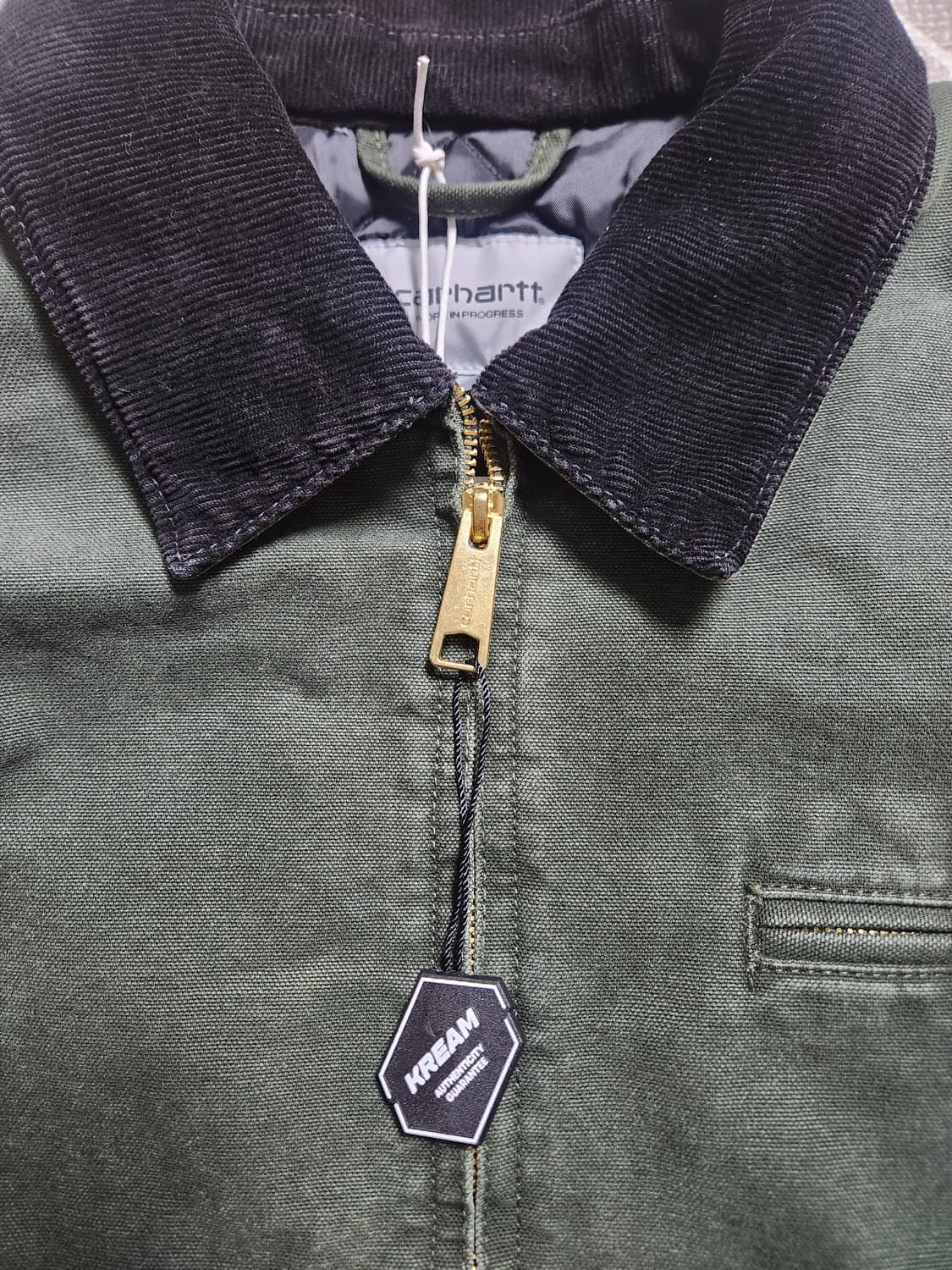 (새상품)칼하트WIP OG 디트로이트 자켓 올리브-M 상품이미지2