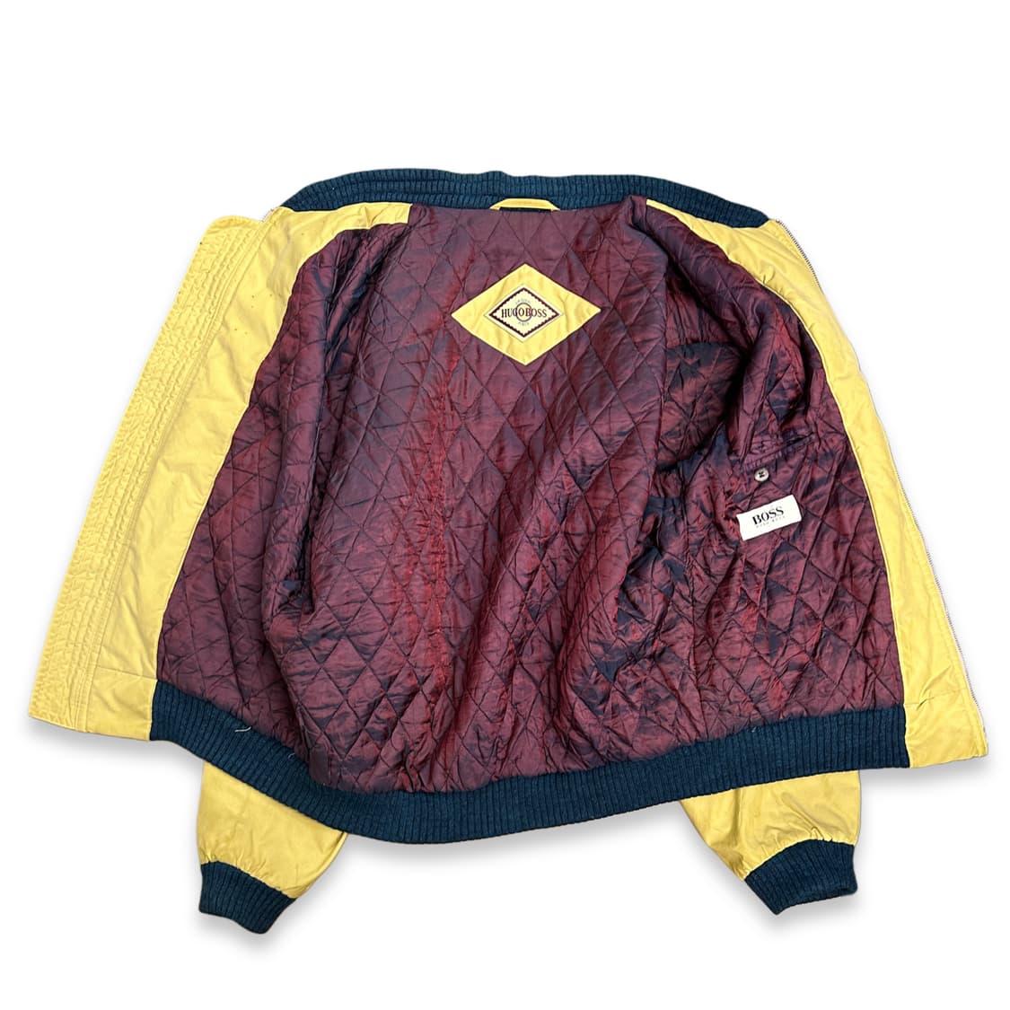 80s Hugo Boss 봄버 자켓 XXL 상품이미지3