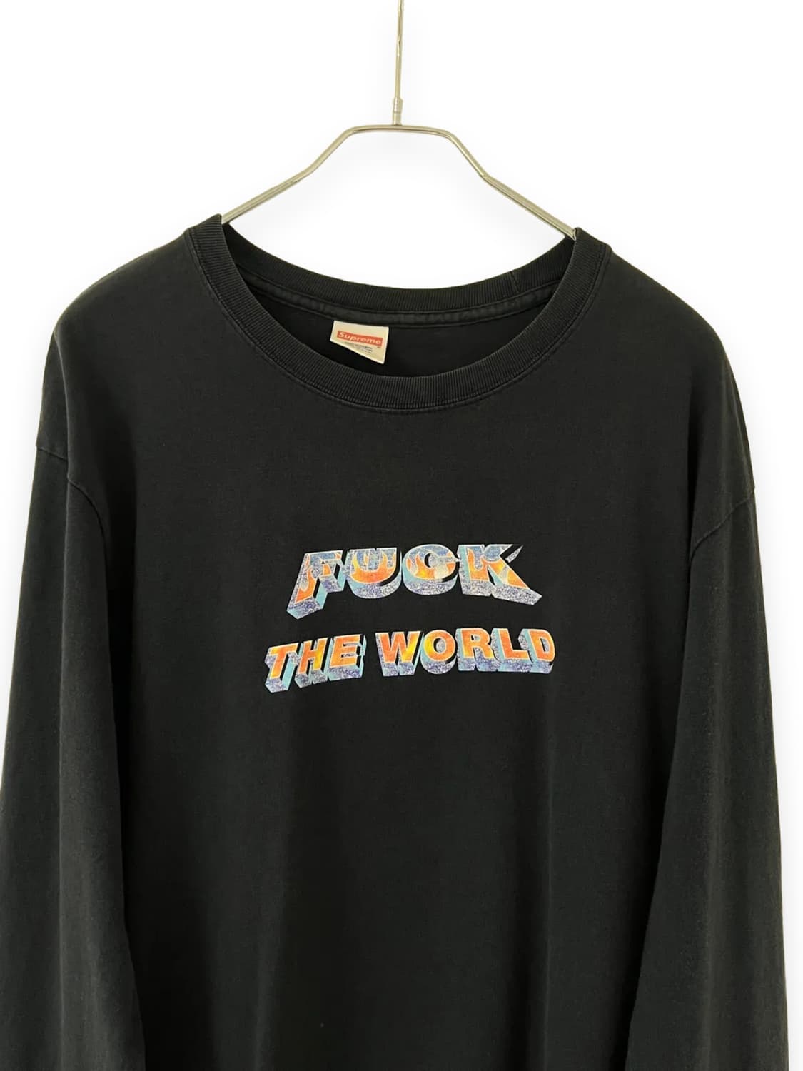 슈프림 fuck the world 롱슬리브  상품이미지2