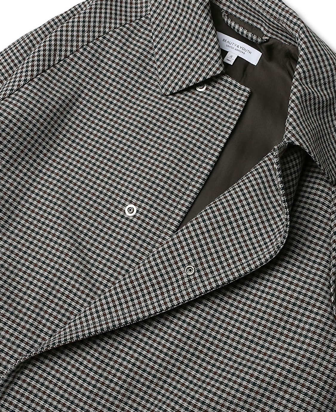 뷰티 앤 유스 [Beauty & Youth] 하운드 투스 나그랑 코트 상품이미지3