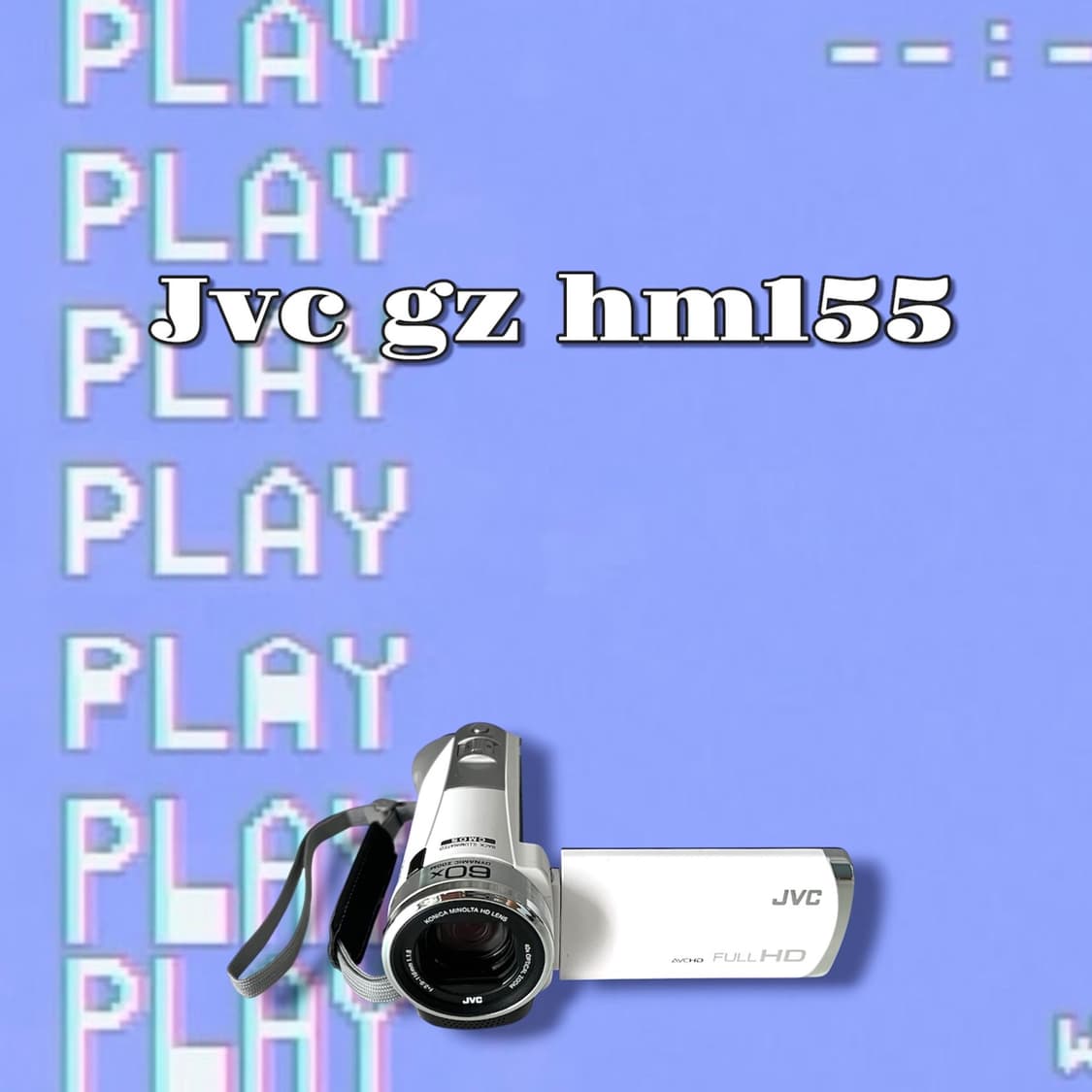 찐강추/ 기능다수 / jvc gz hm155 빈티지 캠코더 상품이미지1