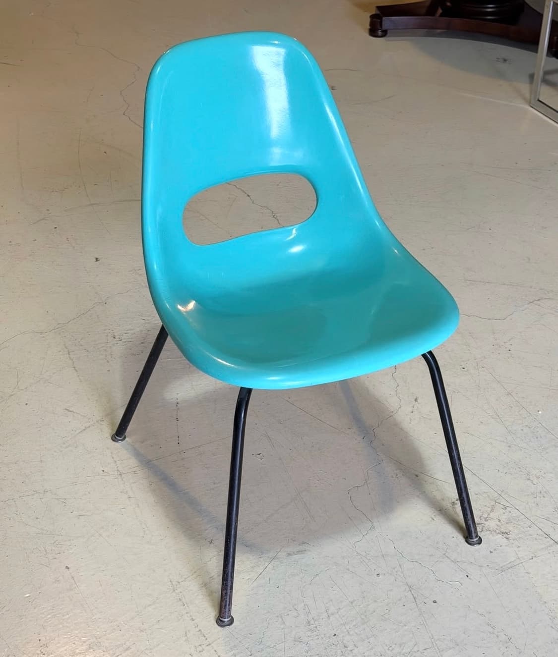 빈티지 크루거 메탈 프로덕츠 파이버글라스 쉘 체어 상품이미지3