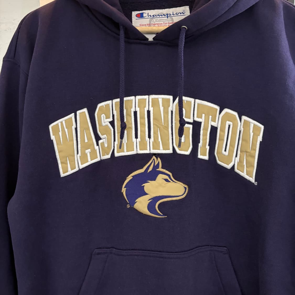 챔피온 WASHINGTON 빈티지 후드 상품이미지2