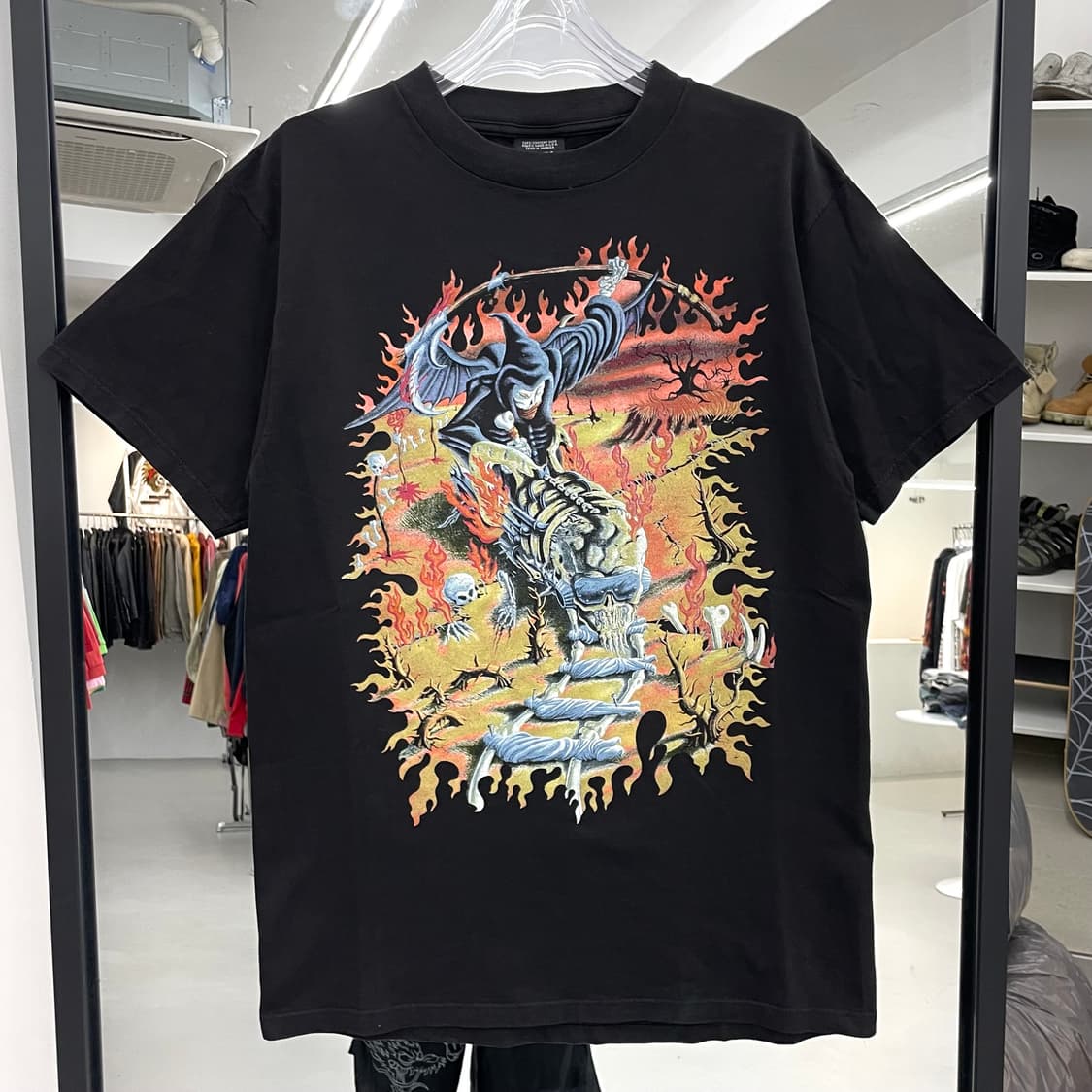 메가데스 90s 1994년도 자이언트 바디 빈티지 밴드티 반팔 티셔츠 상품이미지2