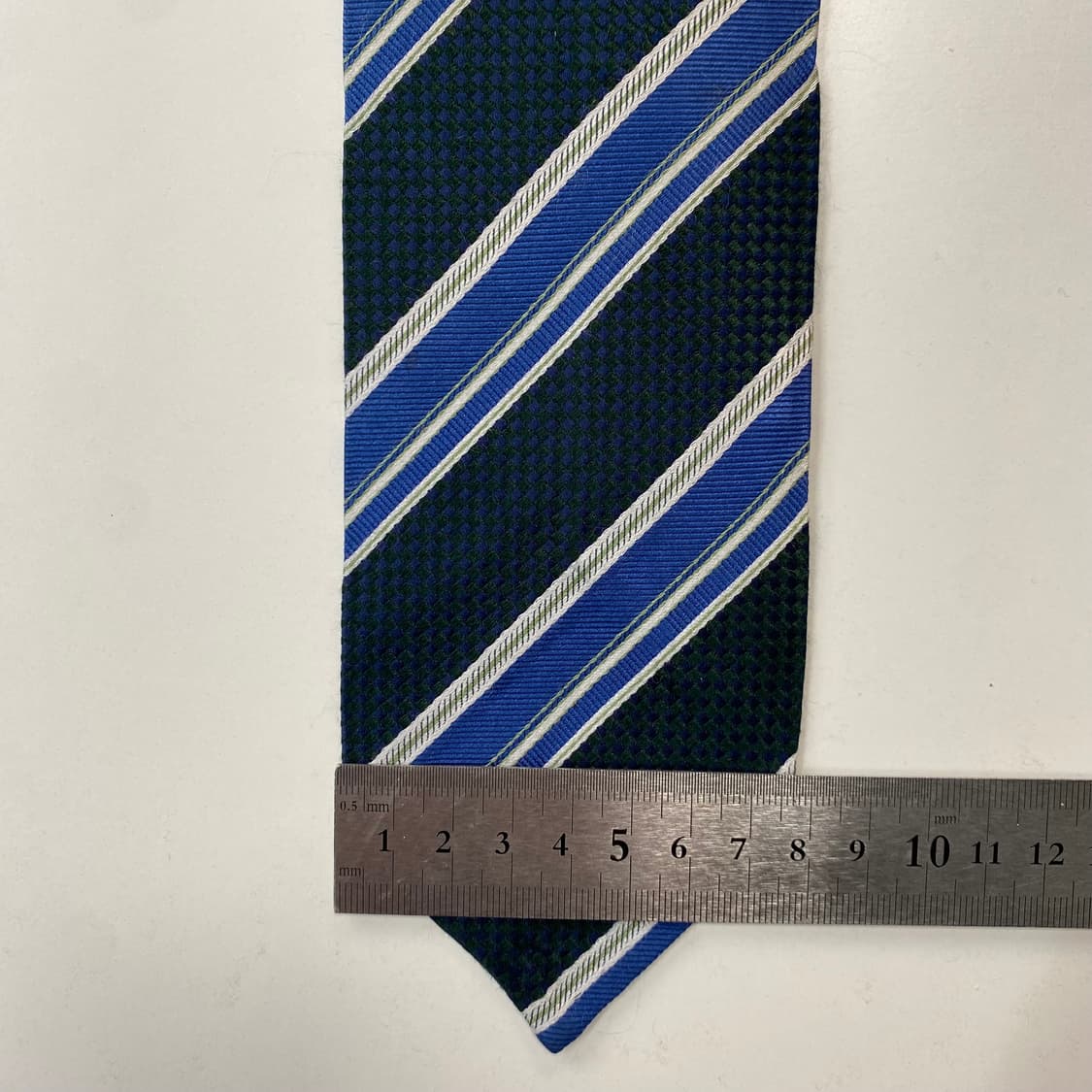 빔즈에프(BEAMS F) 블랙 정품 명품넥타이 7.6cm 상품이미지7