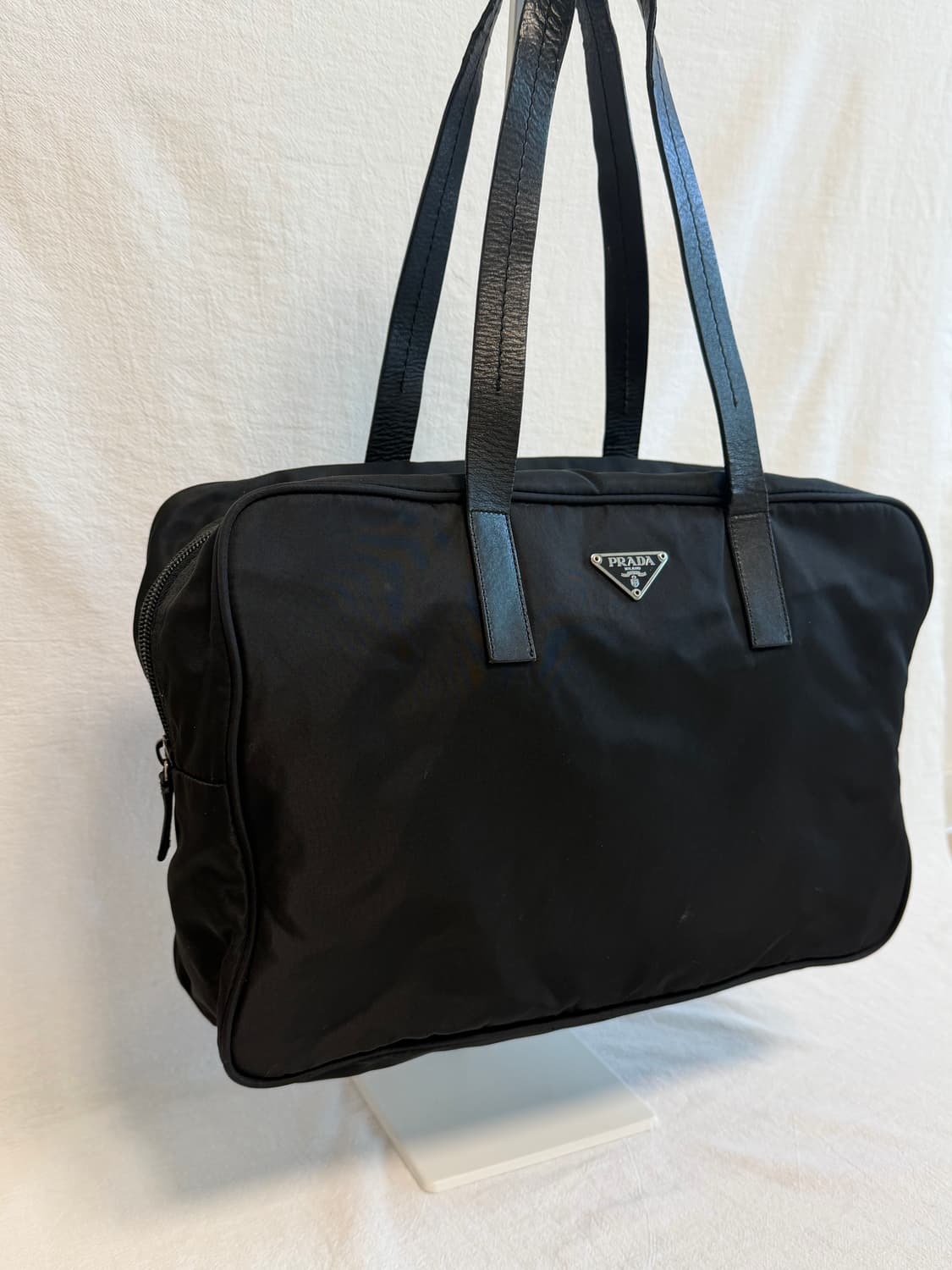 정품 프라다 포코노 나일론 블랙 토트백 숄더백 상품이미지5
