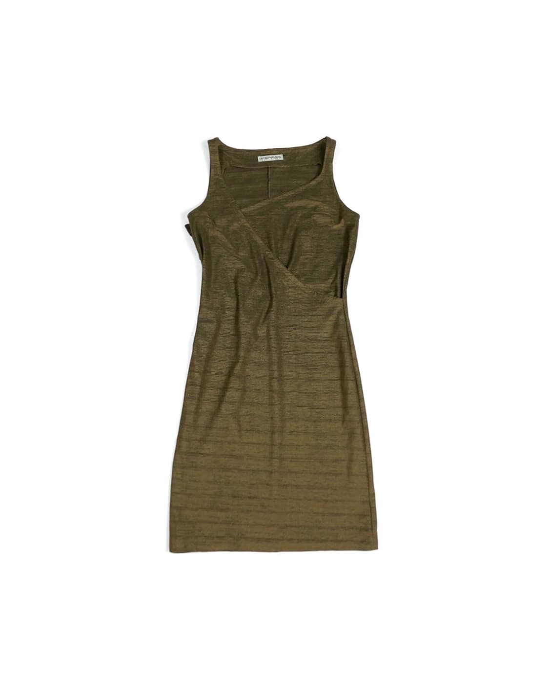 Emporio Armani wrap detail dress 상품이미지1