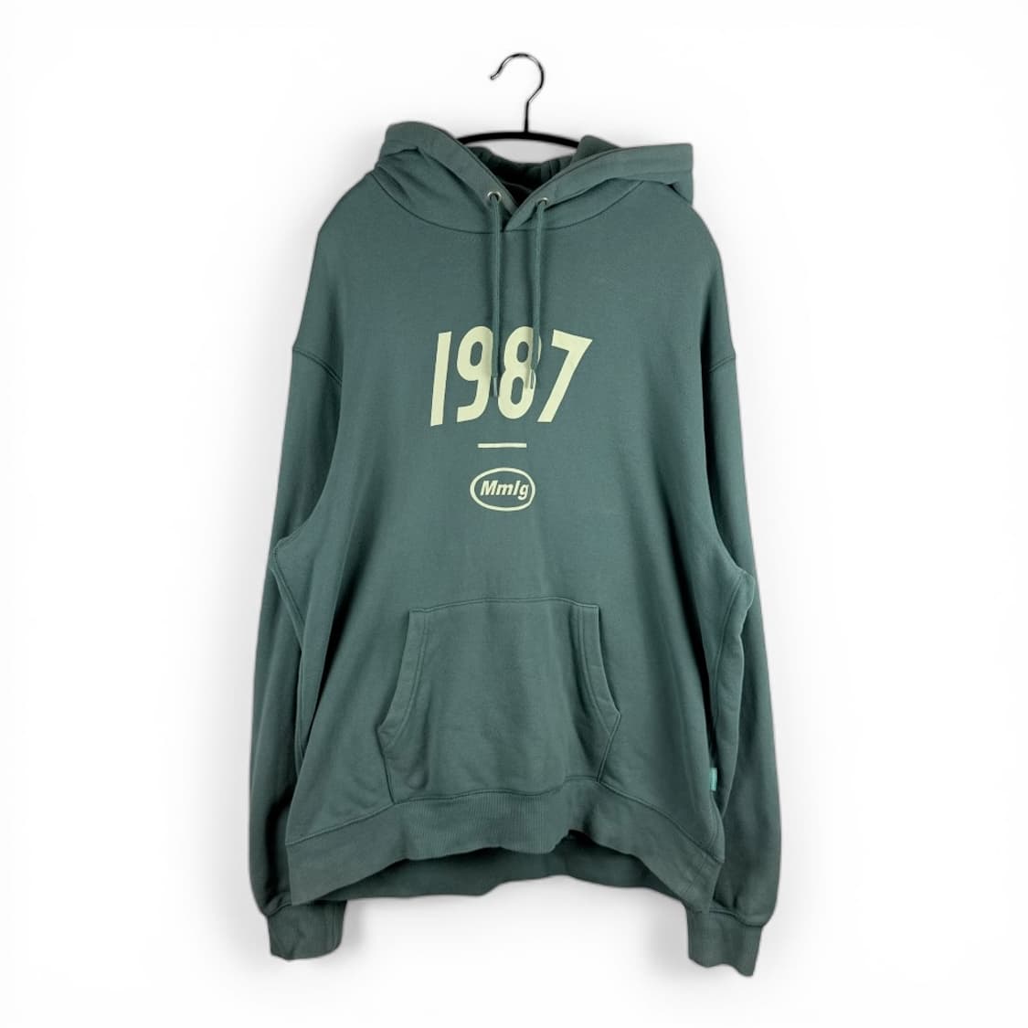 (L) Mmlg 로고 후드 티 그린 상품이미지1