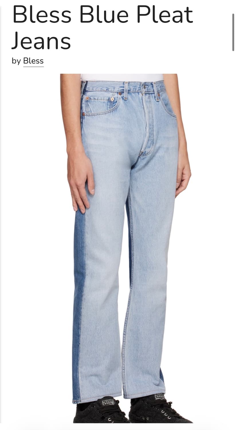Bless jeanspleatfront 상품이미지2