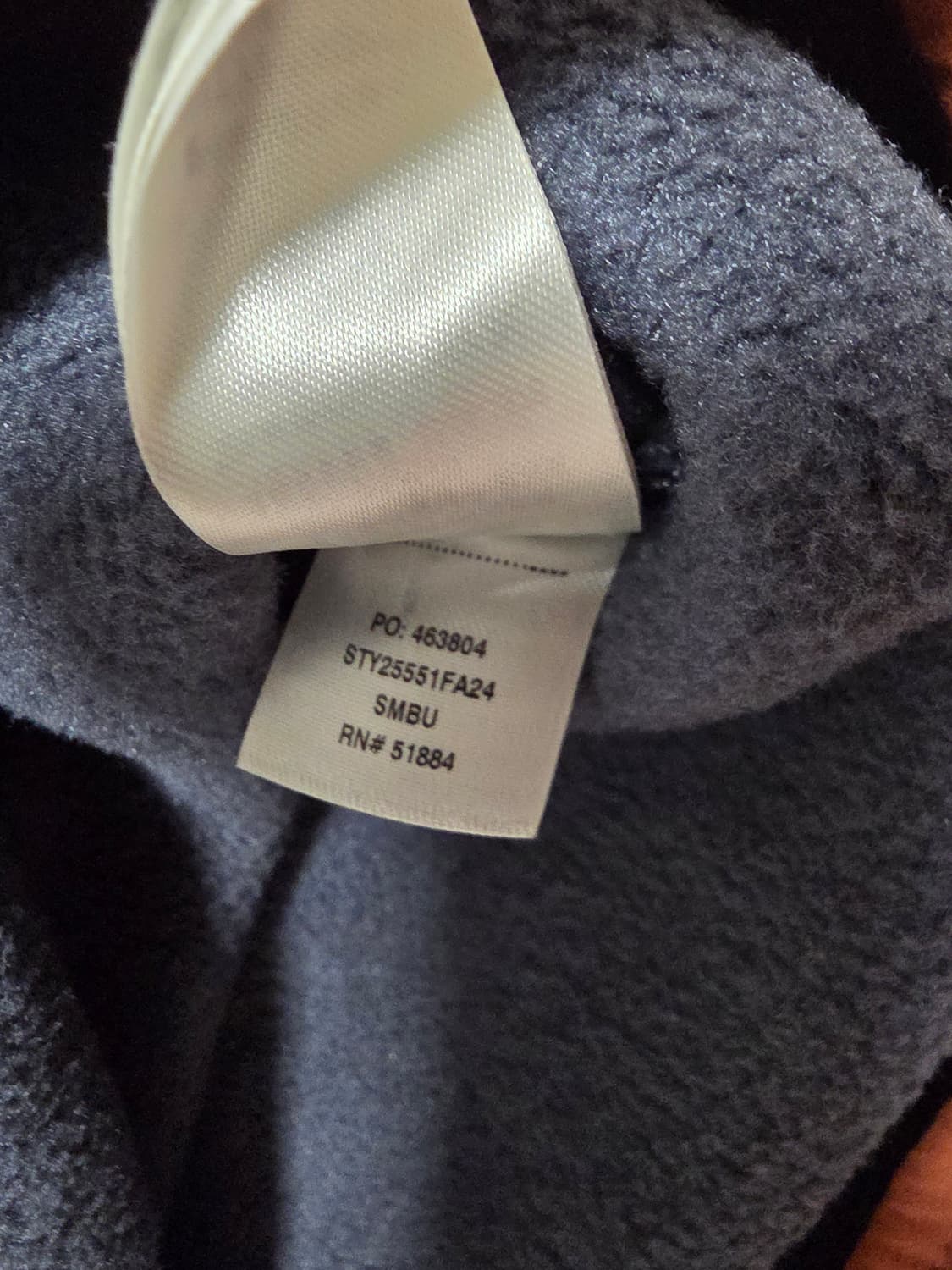 파타고니아 신칠라 라이트웨이트 스몰더블루/브러쉬드레드 맨 M 상품이미지4