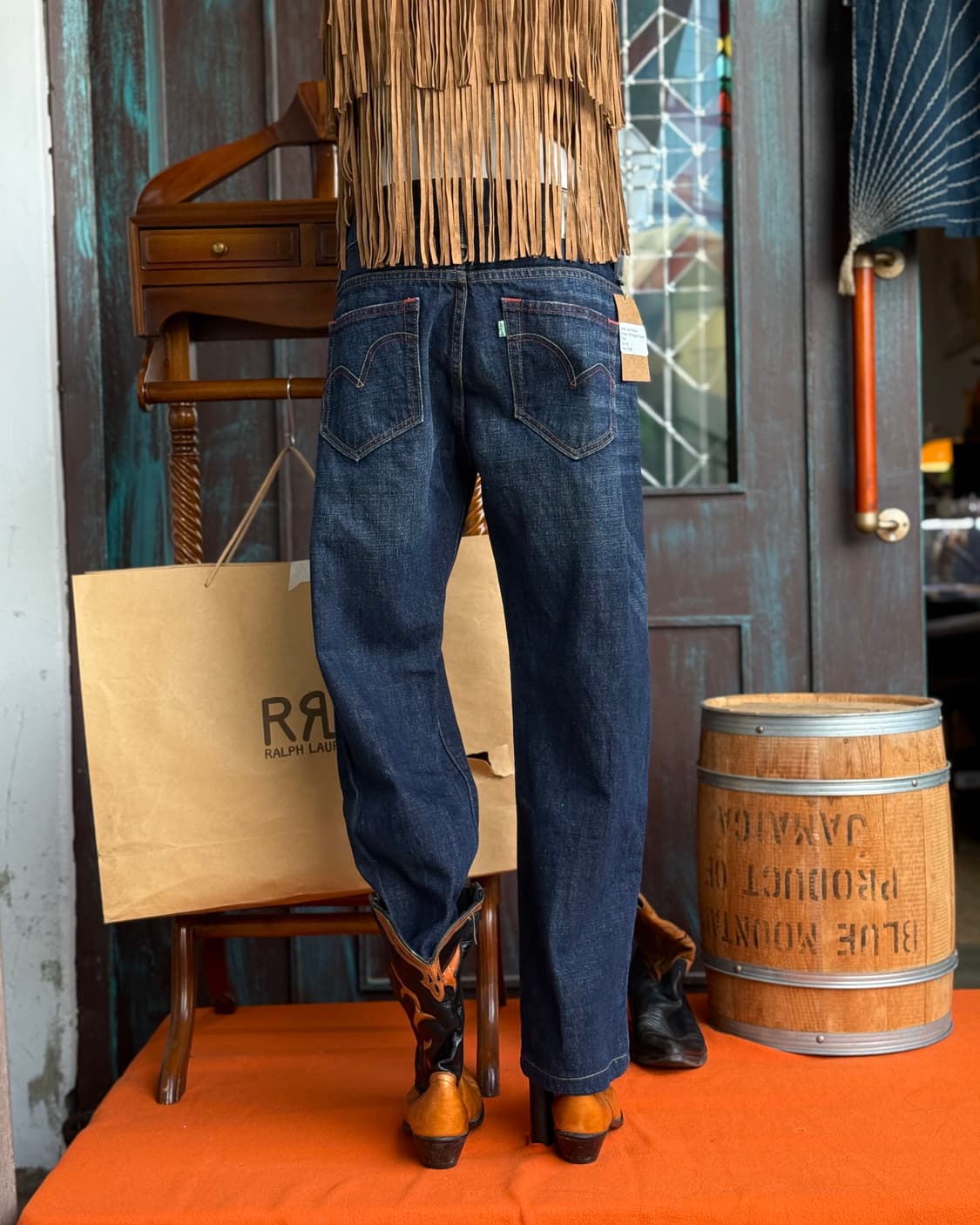 리바이스 프리미엄 523 스트레이트핏 데님 팬츠 30 상품이미지10