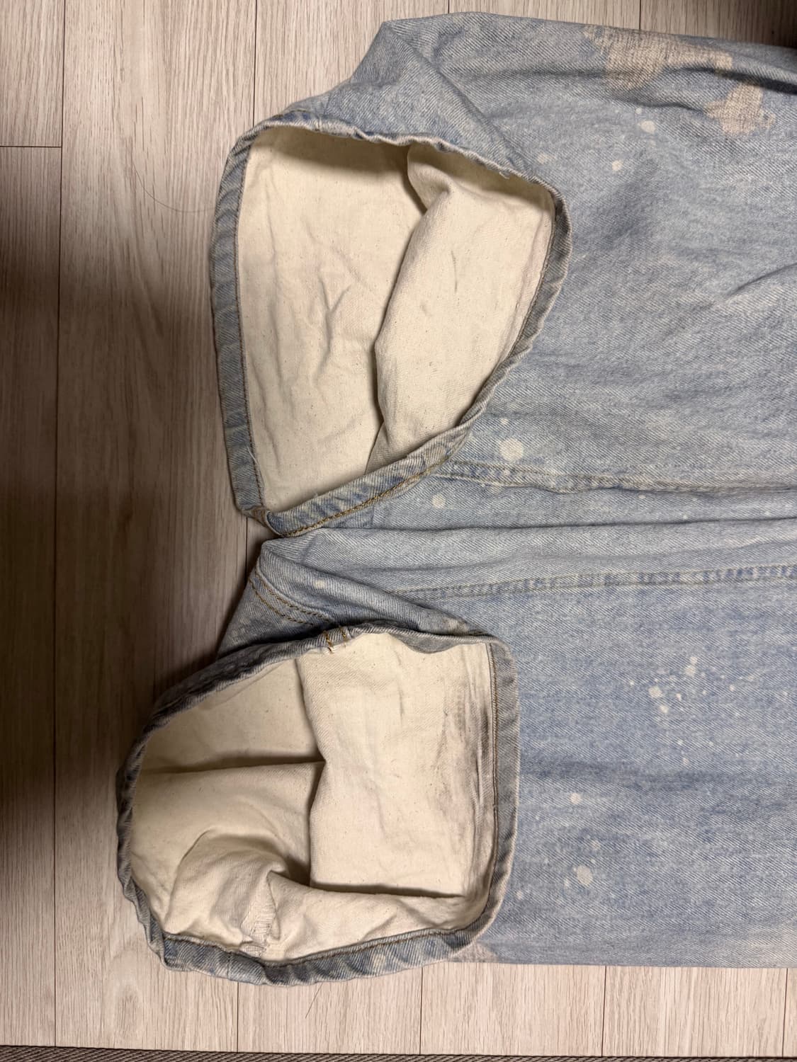 그레일즈 KEY CHAIN ILLUSION DENIM PANTS 상품이미지4
