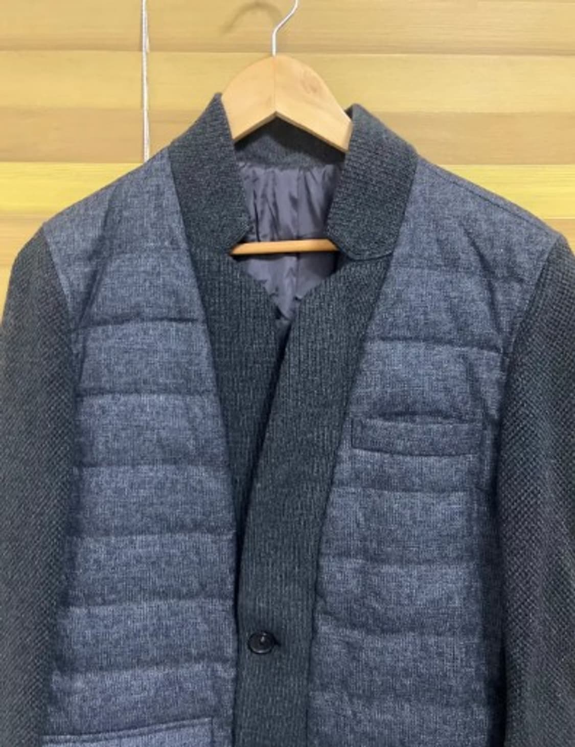 티아이포맨 T.I FOR MAN 남성 울혼방패딩자켓 100 상품이미지1