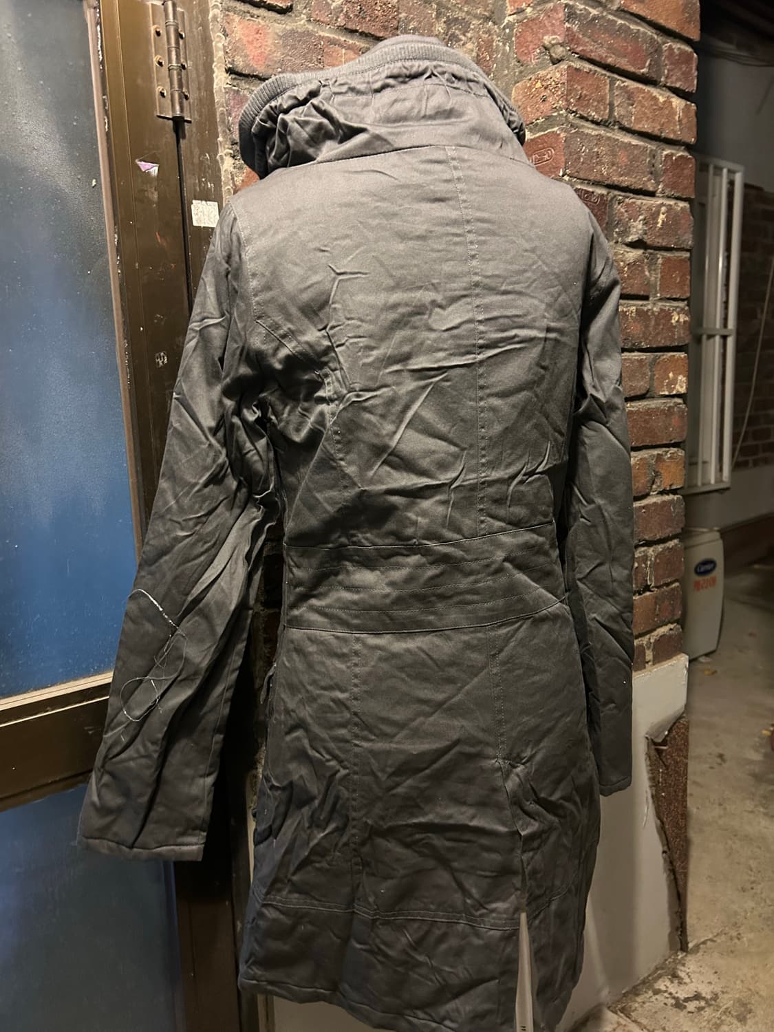 *rare design* 2000s 보노넥 그레이 버튼 야상 자켓 상품이미지5