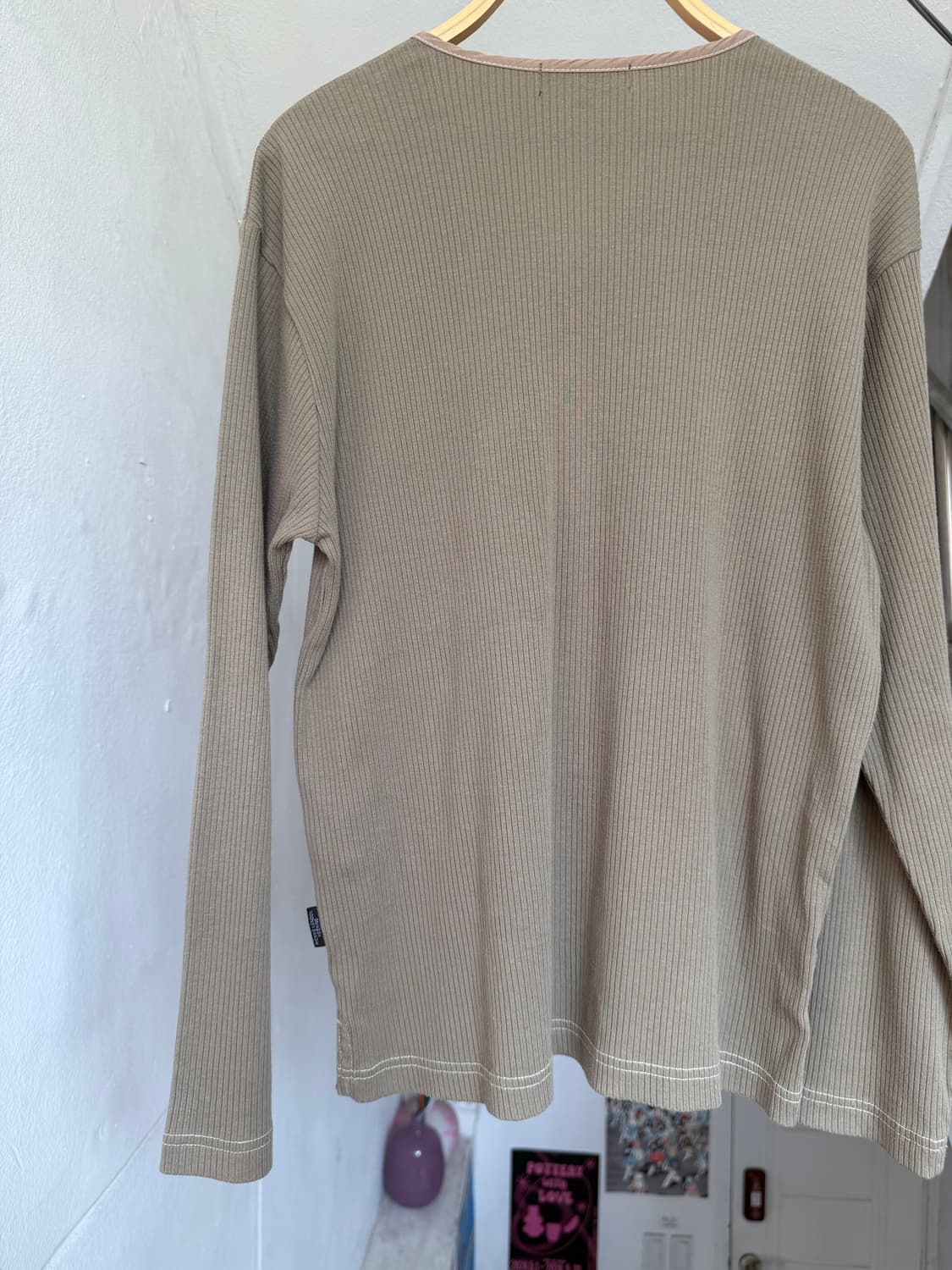 미치코런던 y2k 골지 와플 티셔츠 상품이미지6