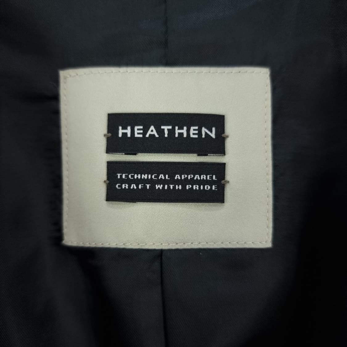 [빈티지] 스트라이프 싱글 롱 코트 M19859 상품이미지6