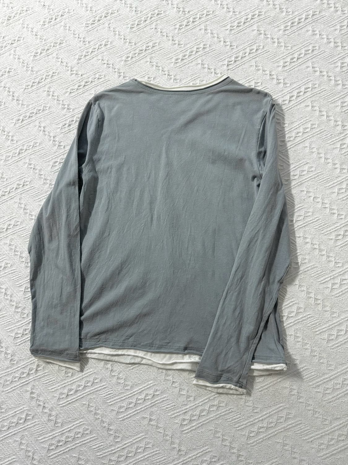 레이어드 디테일 롱 슬리브 티 상품이미지9