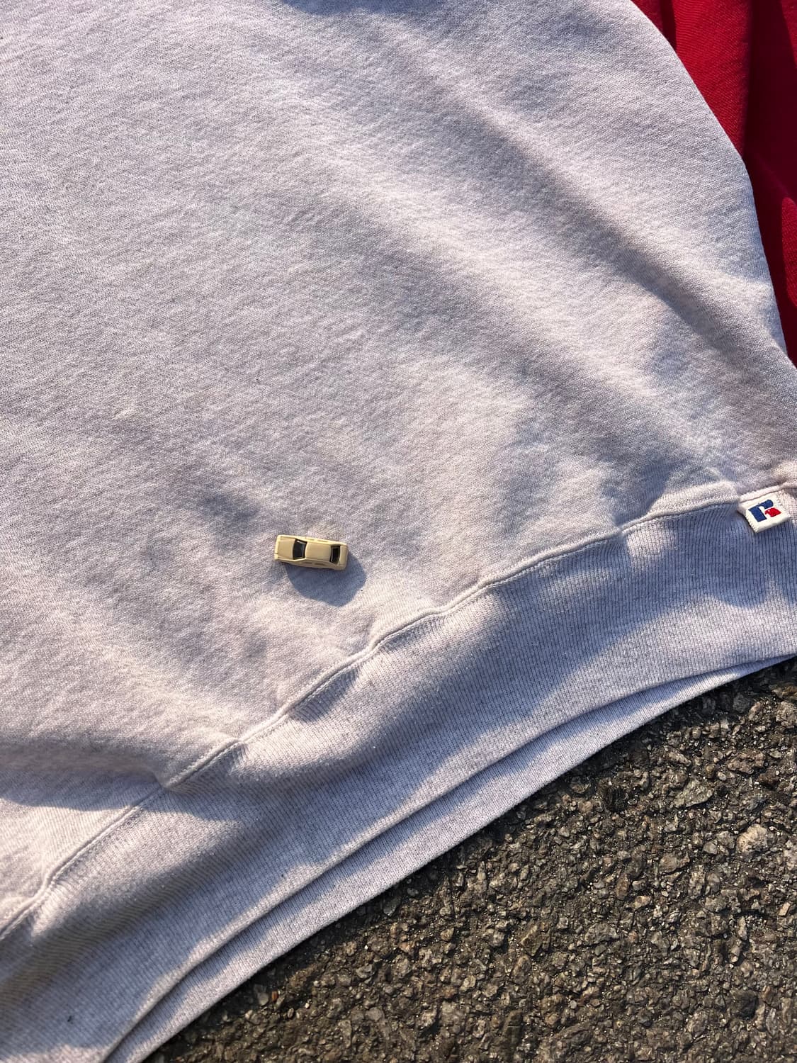 🇺🇸 90s 러셀 배색 후디 L 상품이미지7