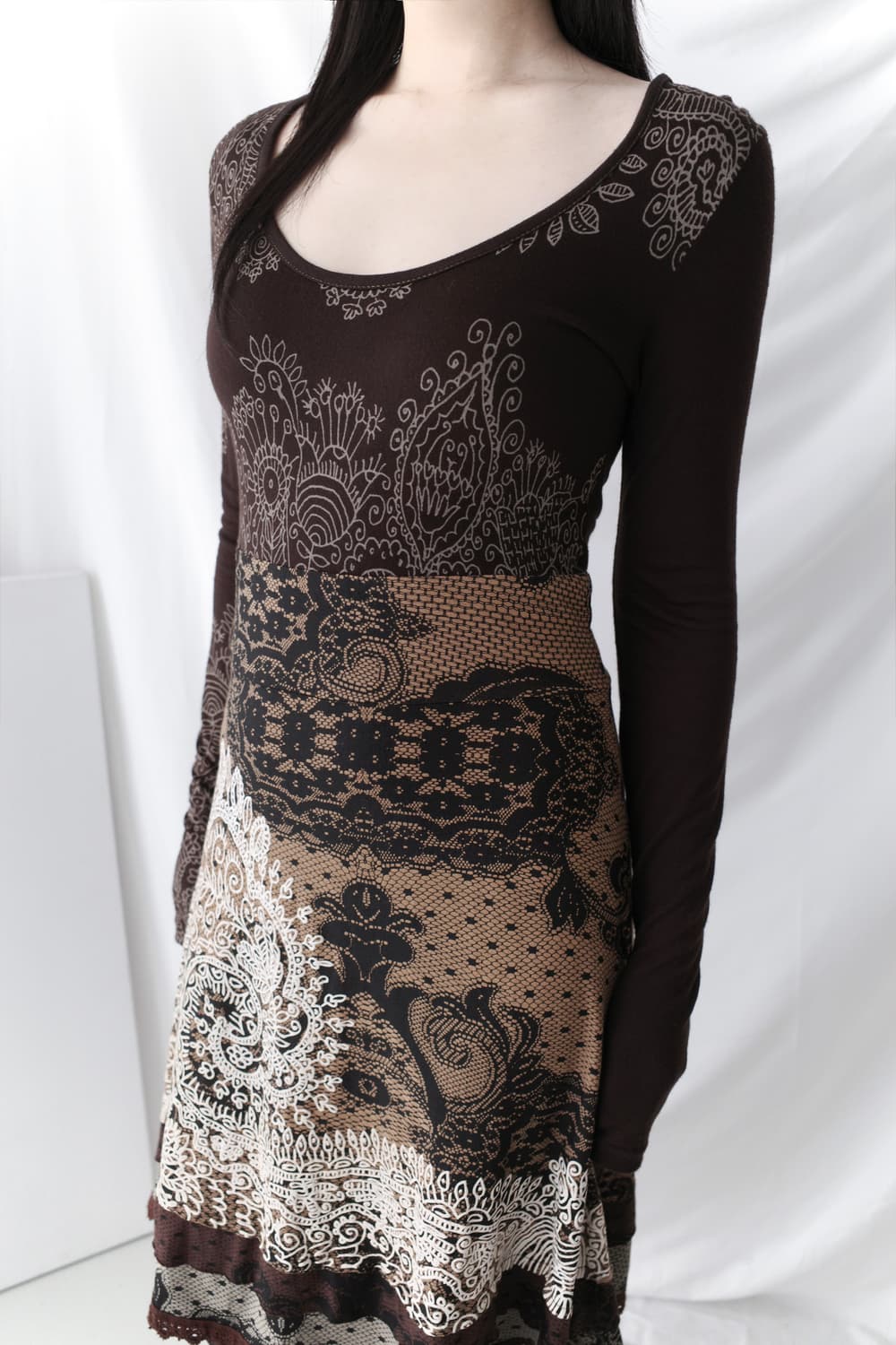 desigual) pattern one-piece 상품이미지5