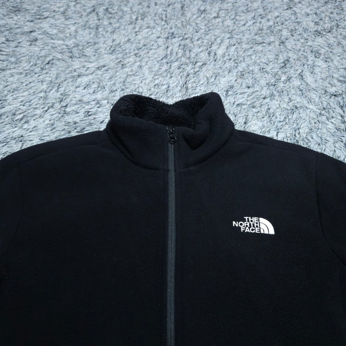 노스페이스) M 남자 블랙 퍼리 플리스자켓 양털집업 / 왕눈이샵 상품이미지3