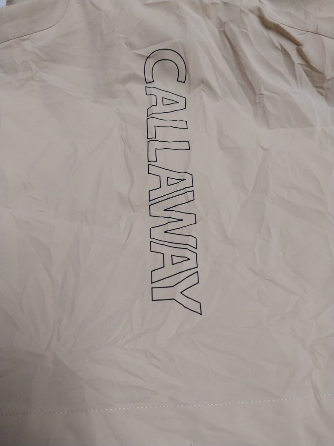 캘러웨이 반팔 바람막이 베이지 상품이미지6