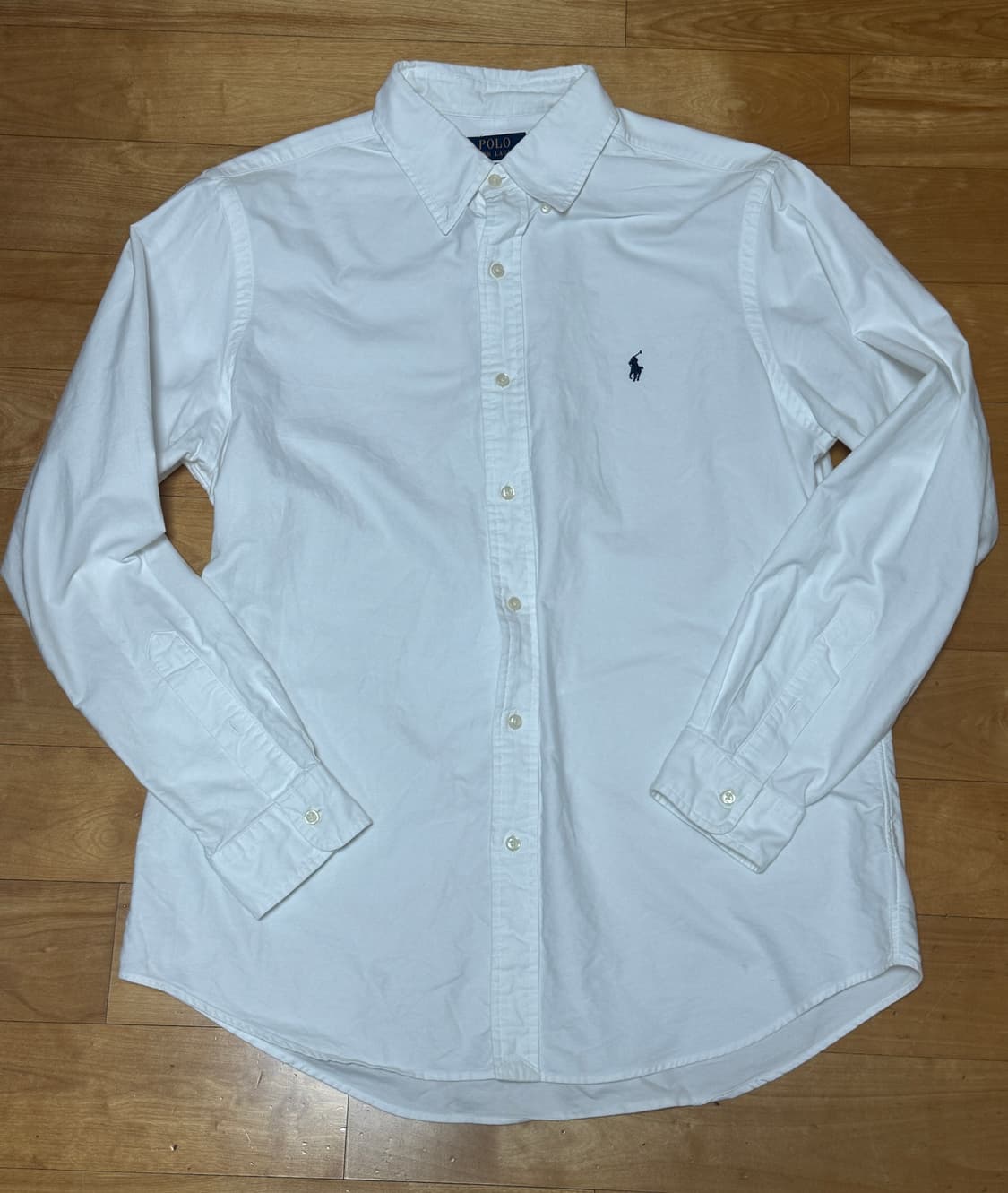 폴로 랄프로렌 가먼트다이 옥스포드 셔츠 L 상품이미지1