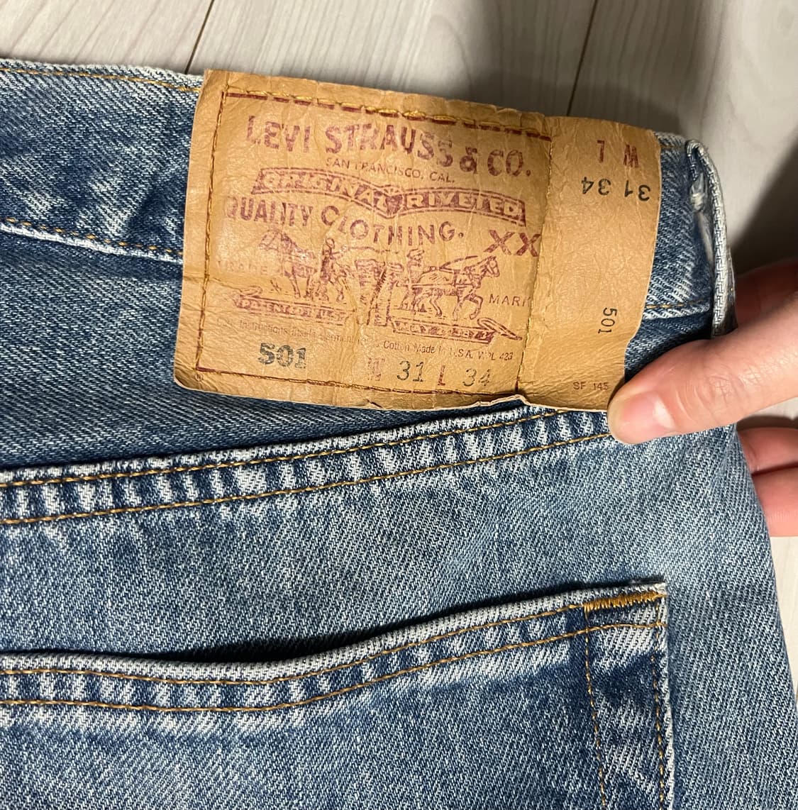 리바이스 90s 501  made in usa 상품이미지4