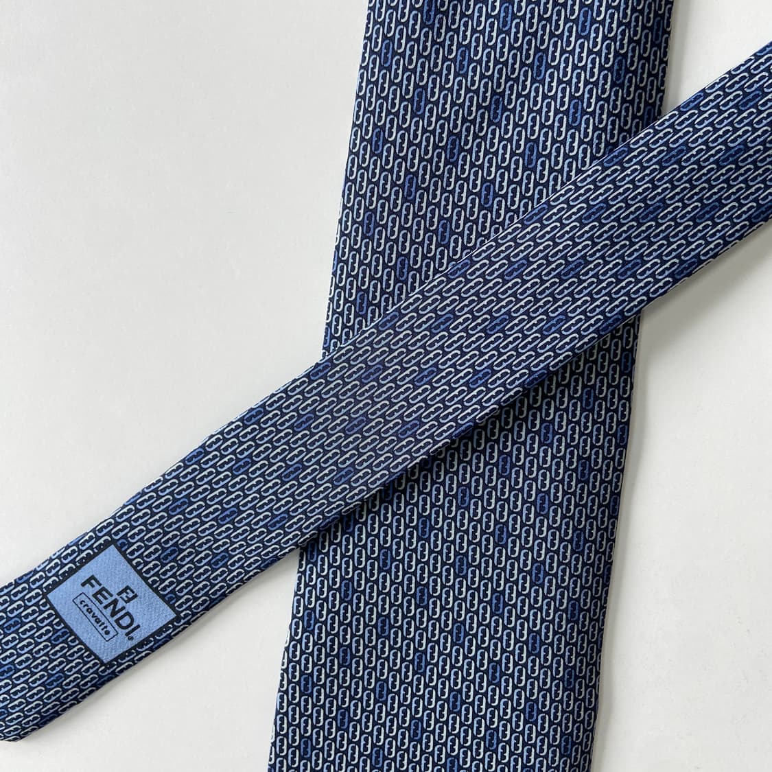 펜디 (FENDI) 모노그램 명품 정품 넥타이 상품이미지4