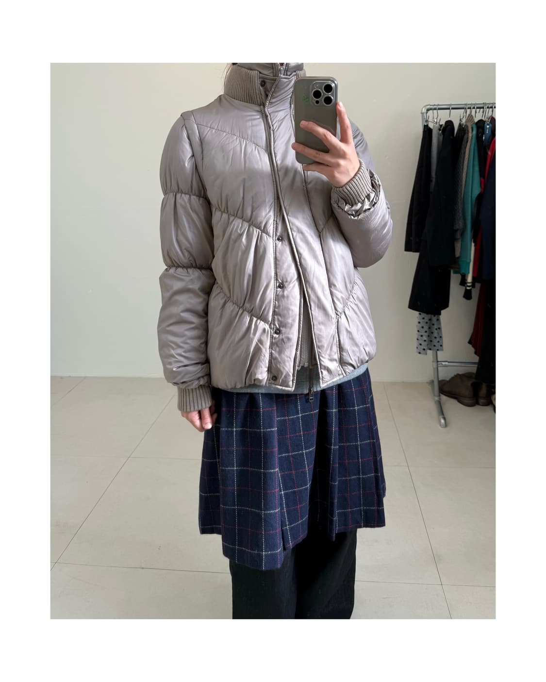 빈티지 패딩 자켓 상품이미지1