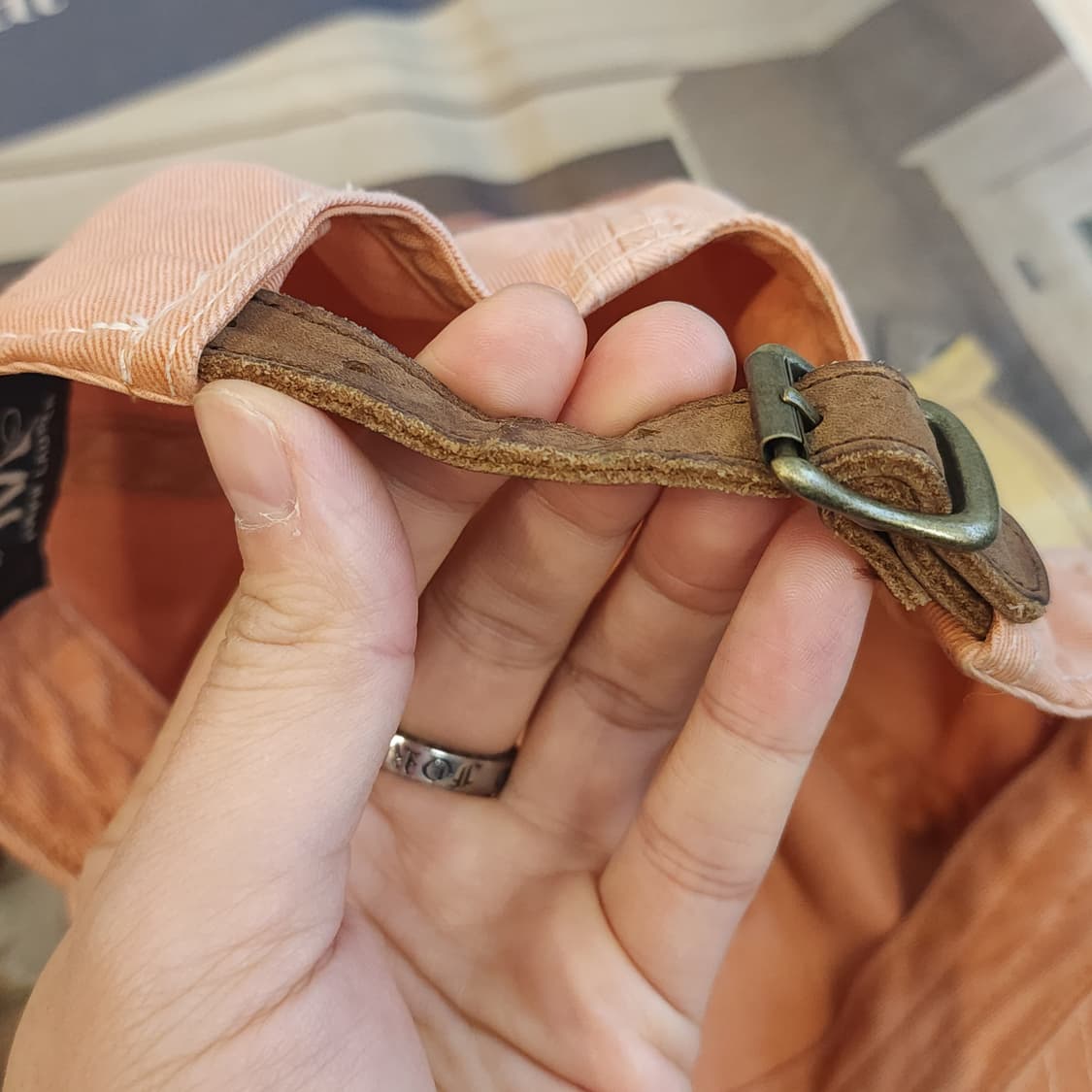 더블알엘 캡모자 트러커 캡모자 핑크 한정판 원형 F 상품이미지6