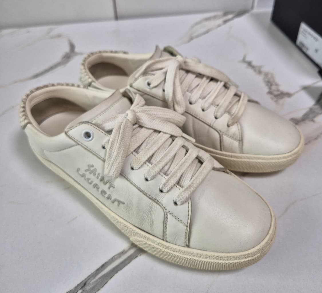 (정품) 생로랑 코트클래식 여성 스니커즈 36.5 상품이미지3