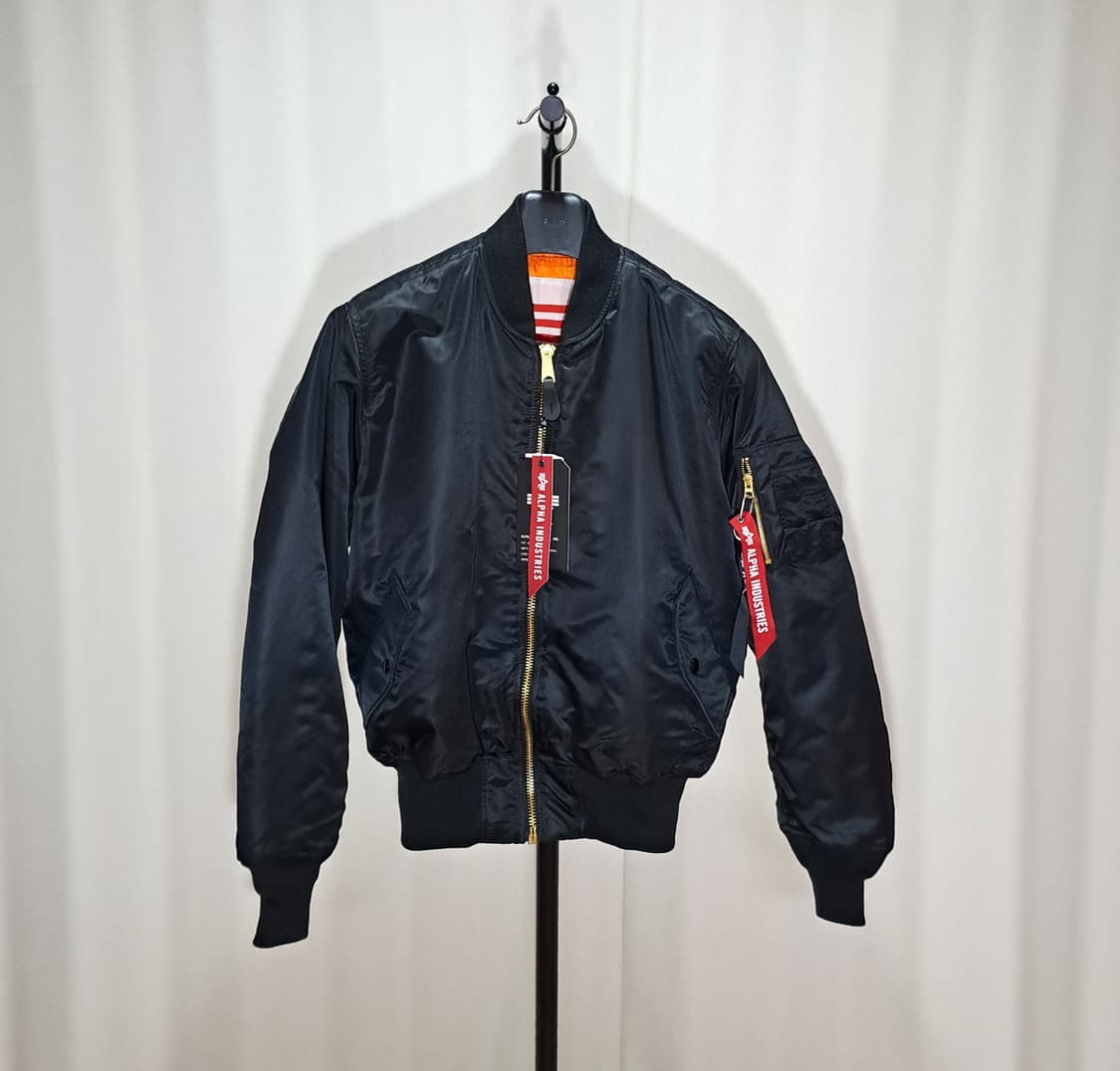 (새제품) 알파인더스트리 블러드칫 ma-1 항공점퍼 L B266 상품이미지1