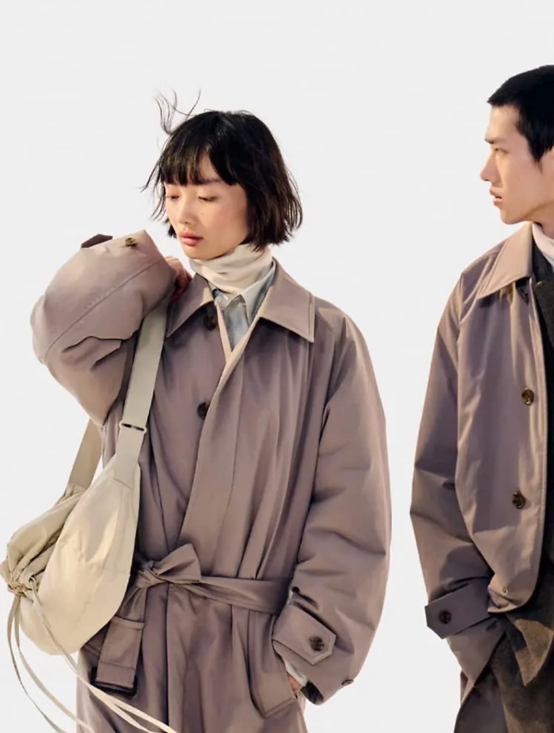 유니클로 르메르 패디드 싱글 브레스트 코트 상품이미지1