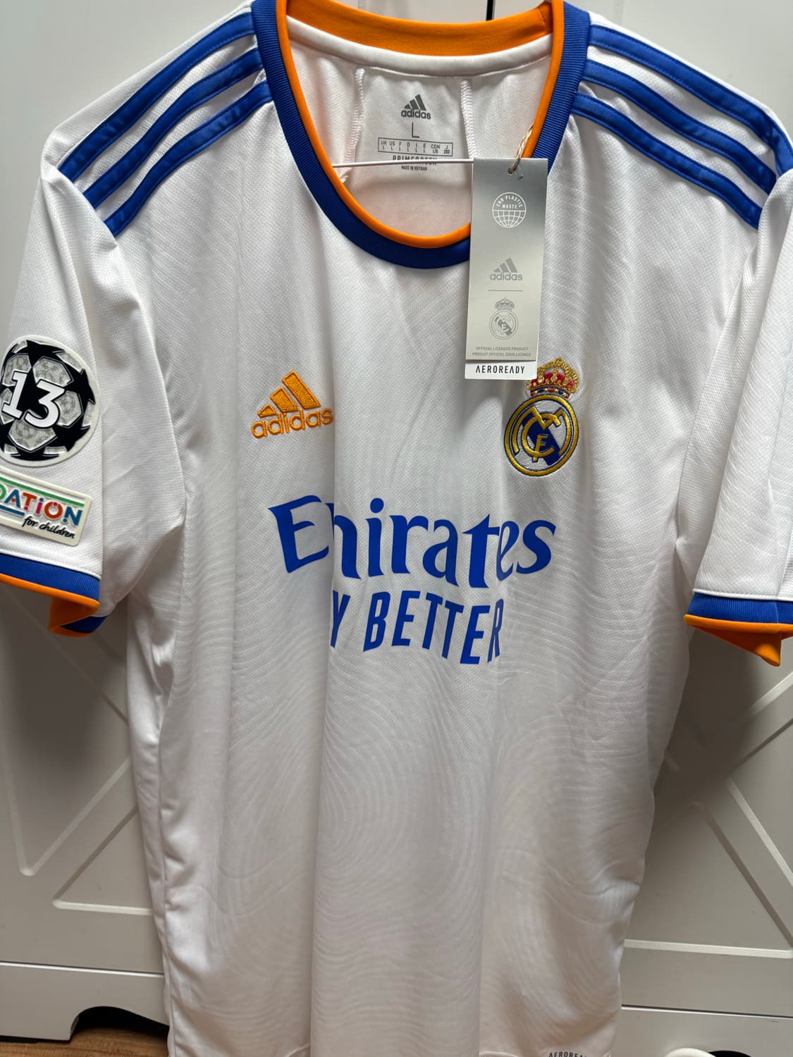 21-22 레알 마드리드 크로스 유니폼 상품이미지1