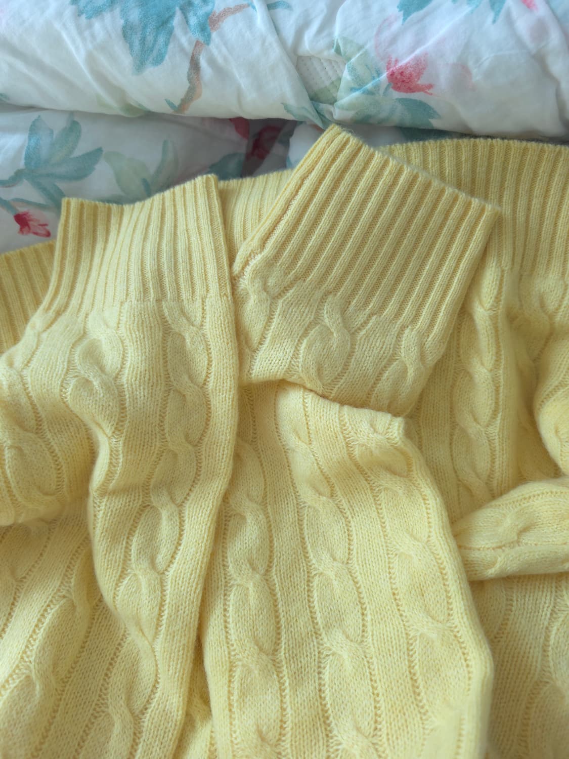 폴로 울캐시미어 케이블 니트 상품이미지3