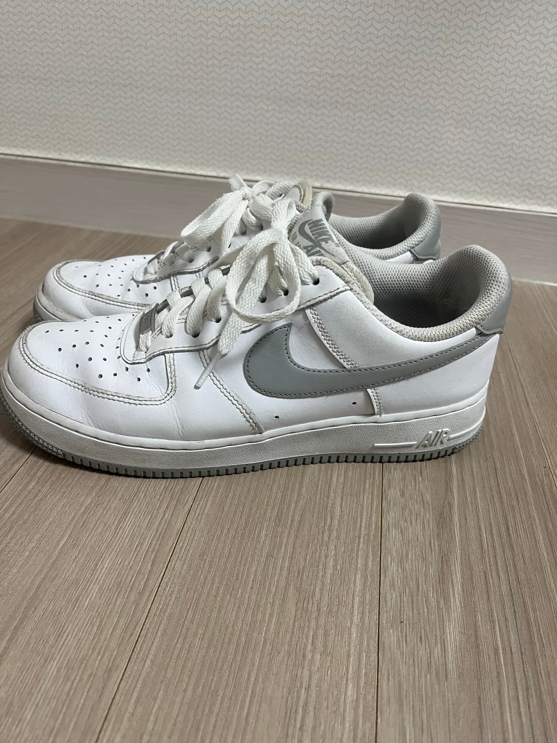 나이키 에어포스 화이트그레이(260) 상품이미지3