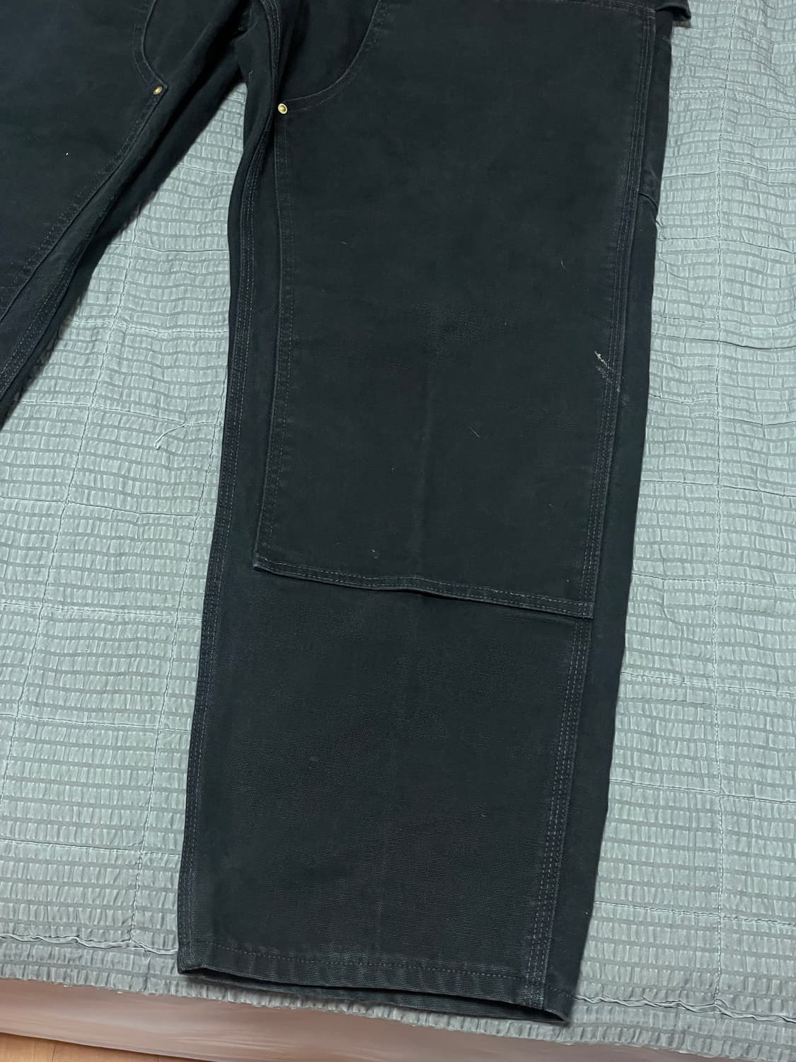 [36] carhartt 칼하트 더블니 워크팬츠 B01 BLK 상품이미지7