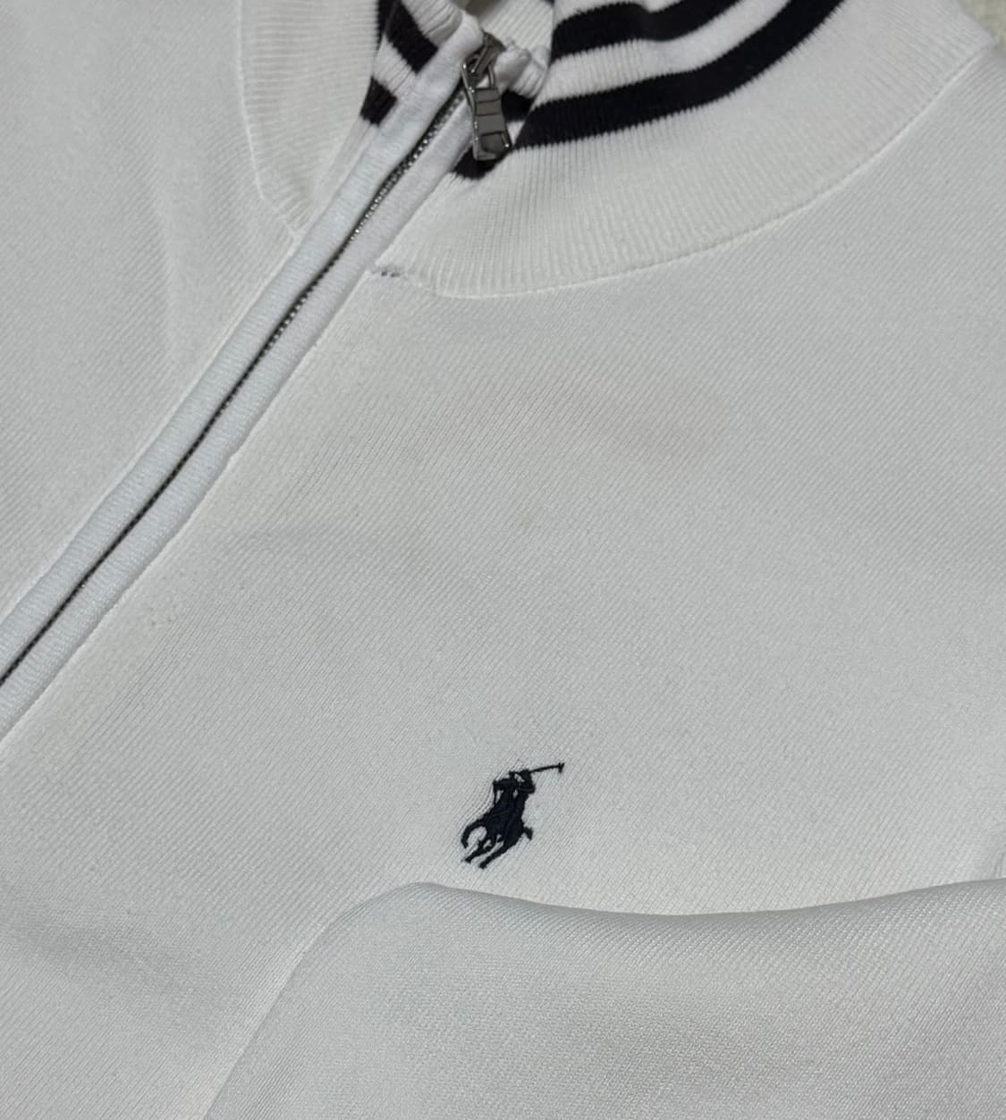 폴로 랄프로렌 화이트 투웨이 집업 상품이미지4